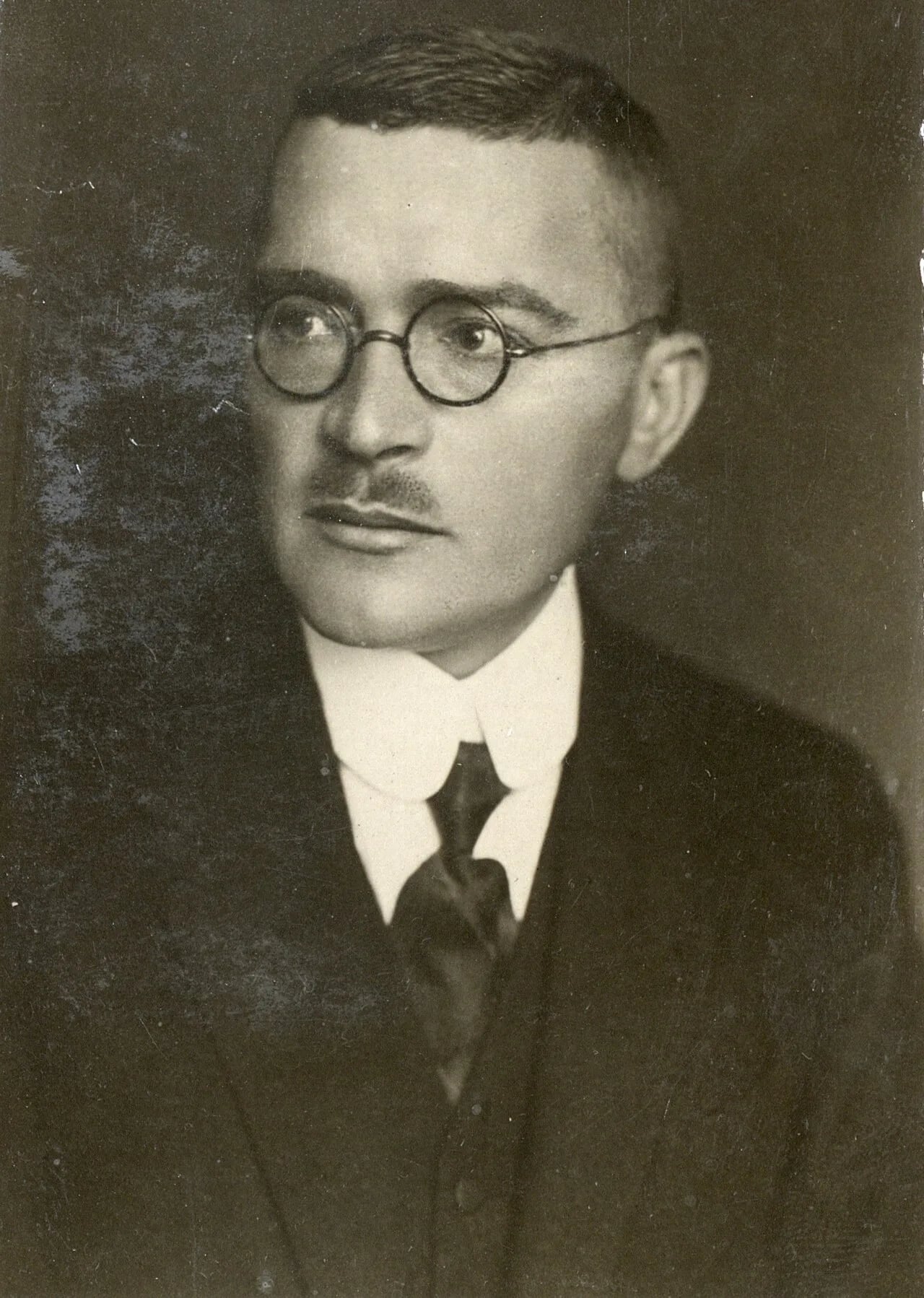 Porträt von Matija Malešič (1891–1940) – Gedenkseite