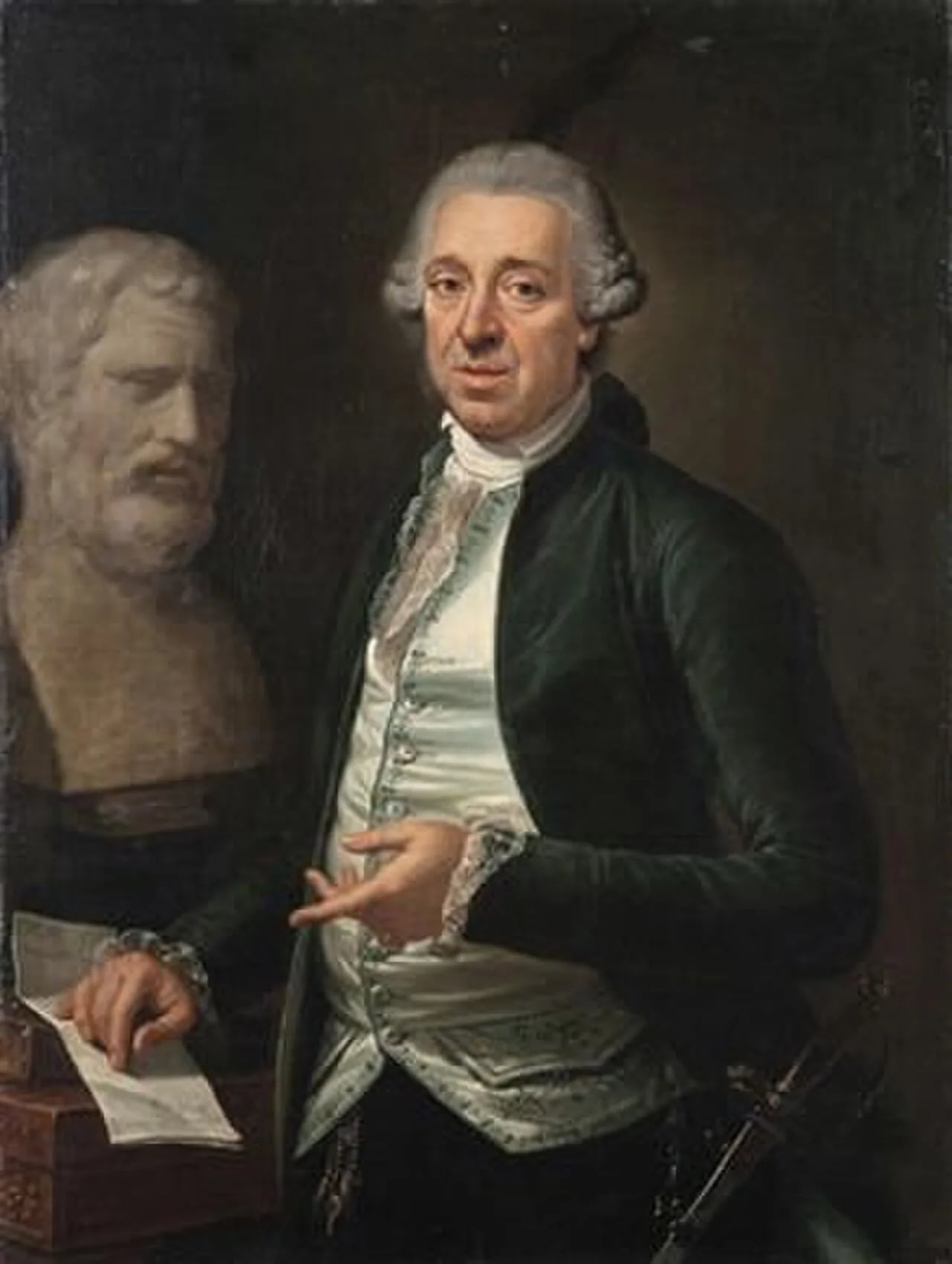 Porträt von Domenico De Angelis (1735–1804) – Gedenkseite