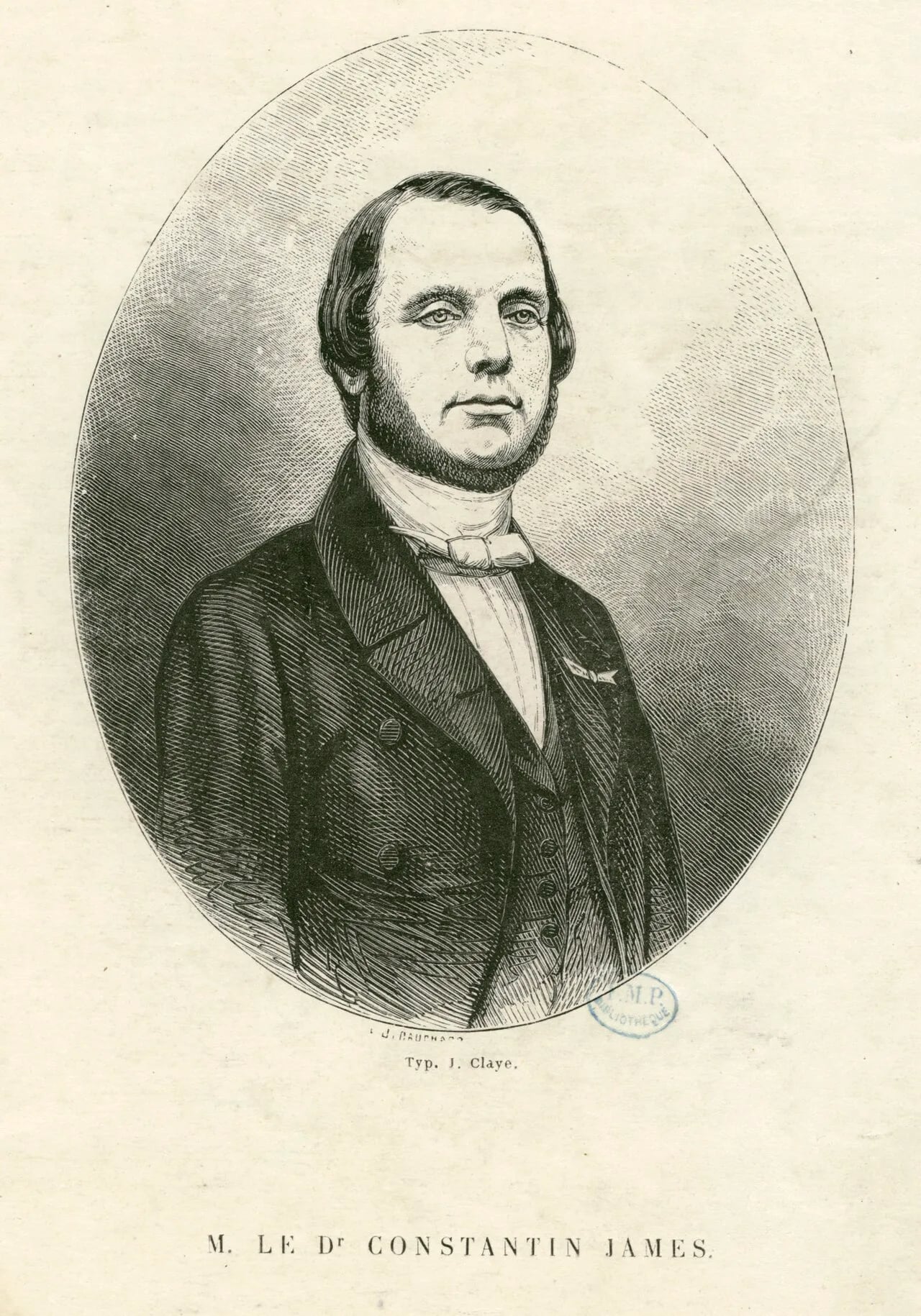 Portrait of Constantin James (1813–1888) – memorial page