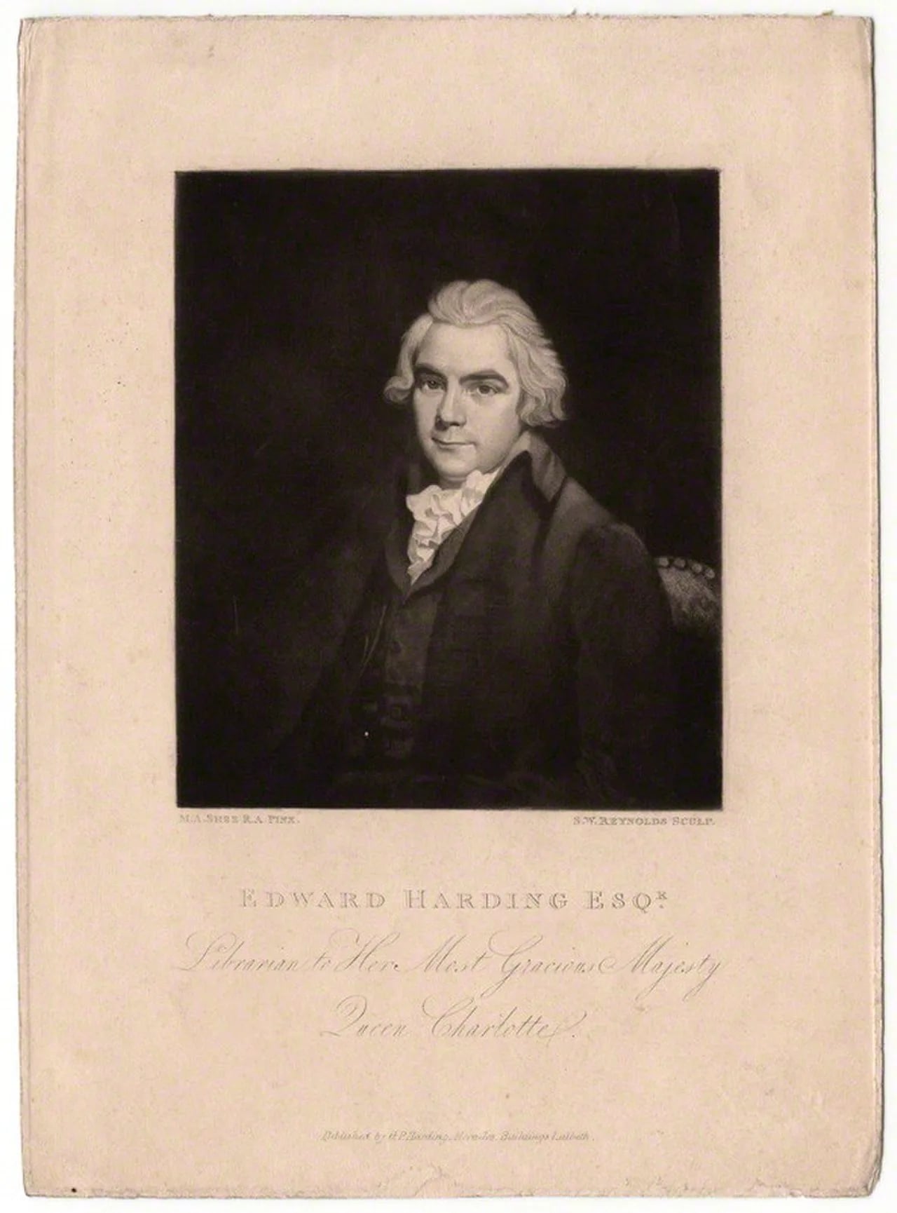 Portrait of Edward Harding (1755–1840) – memorial page