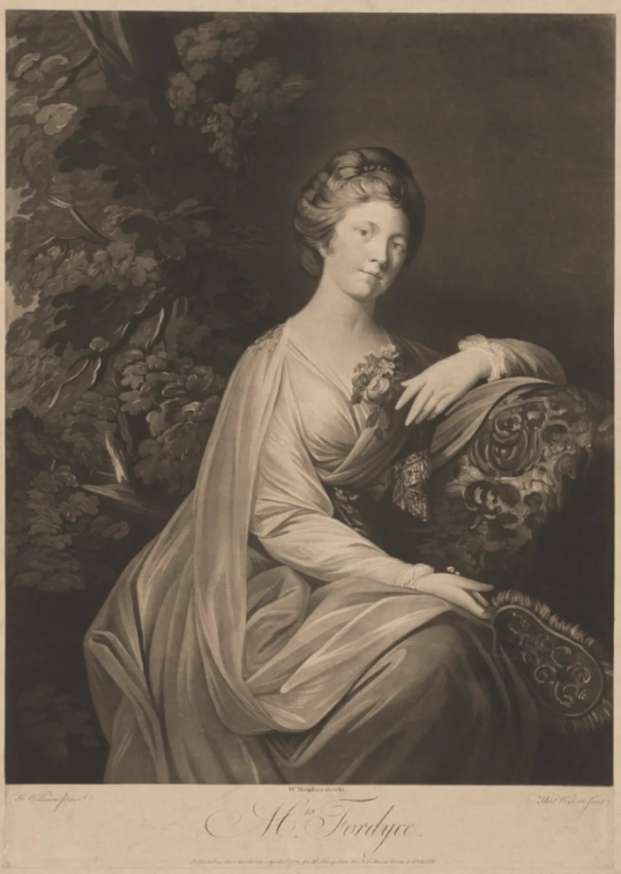 Portrait of Henrietta Fordyce (1734–1823) – memorial page