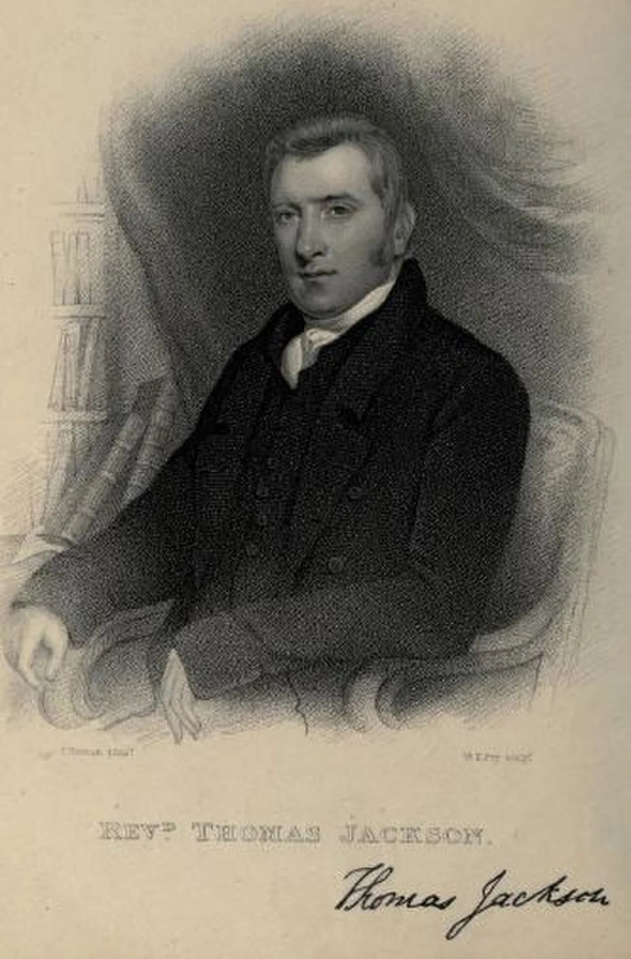 Portrait of Thomas Jackson (1783–1873) – memorial page