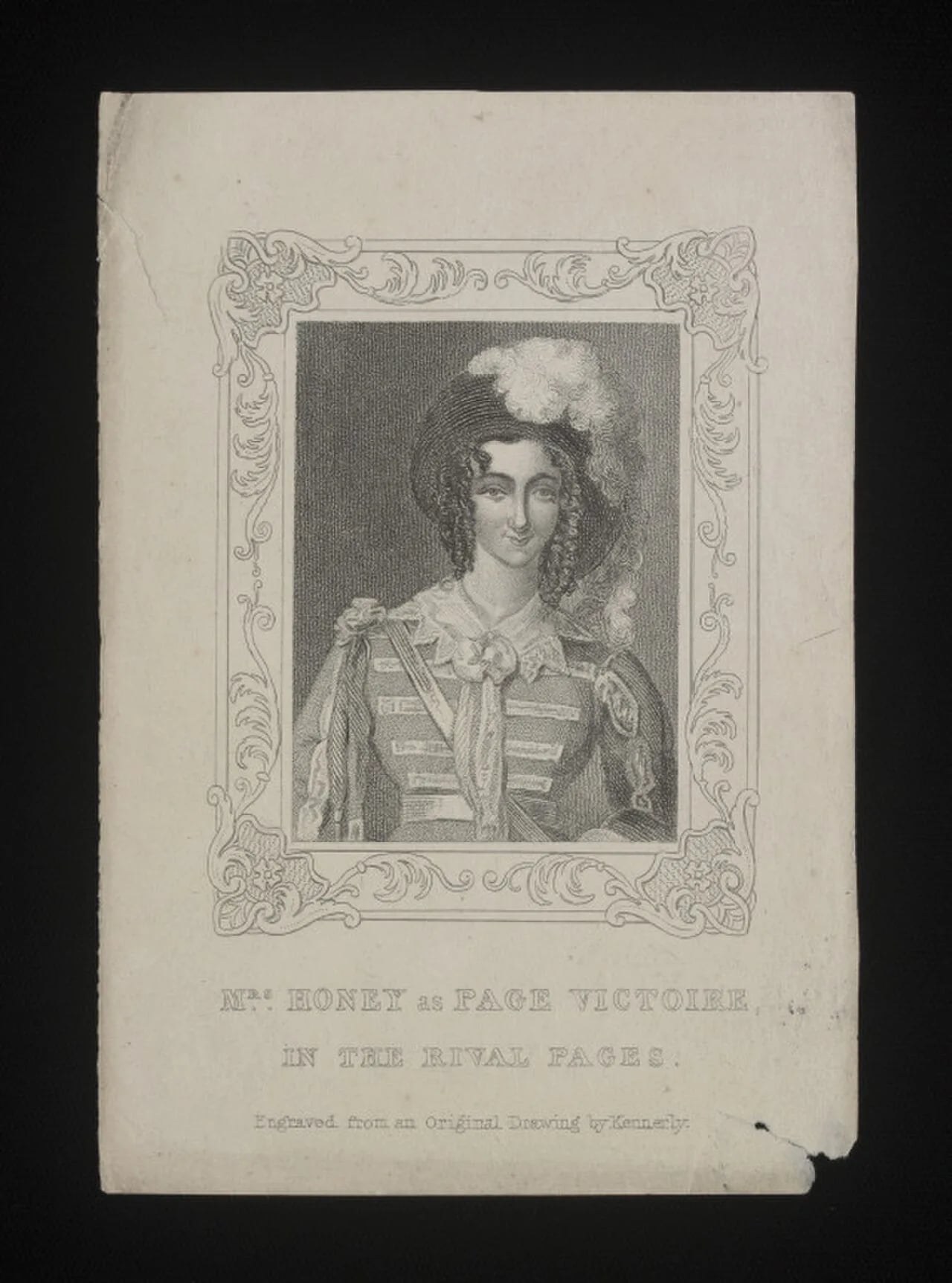 Portrait of Laura Honey (1816–1843) – memorial page