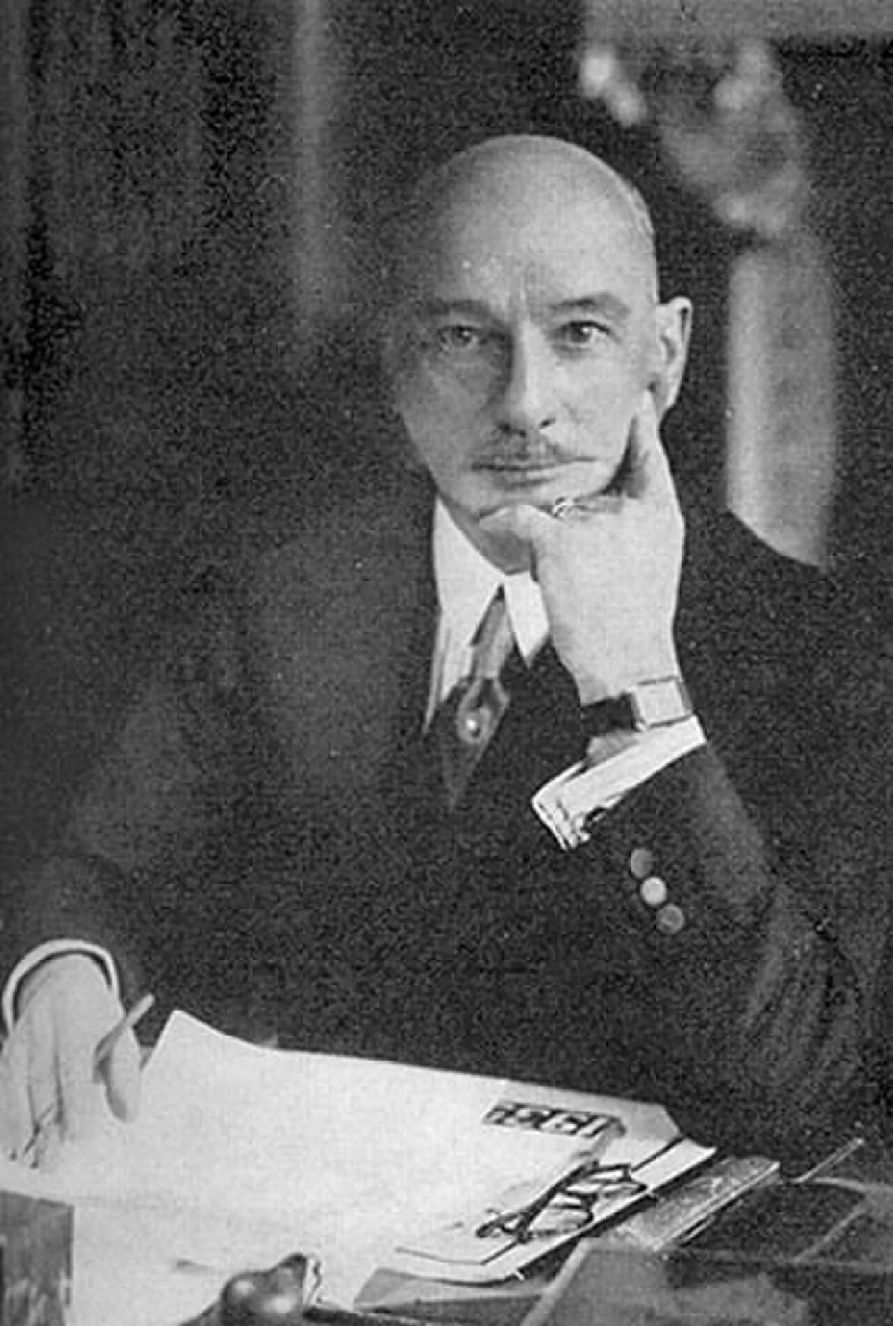 Porträt von Alexander Eppo van Voorst tot Voorst (1880–1965) – Gedenkseite