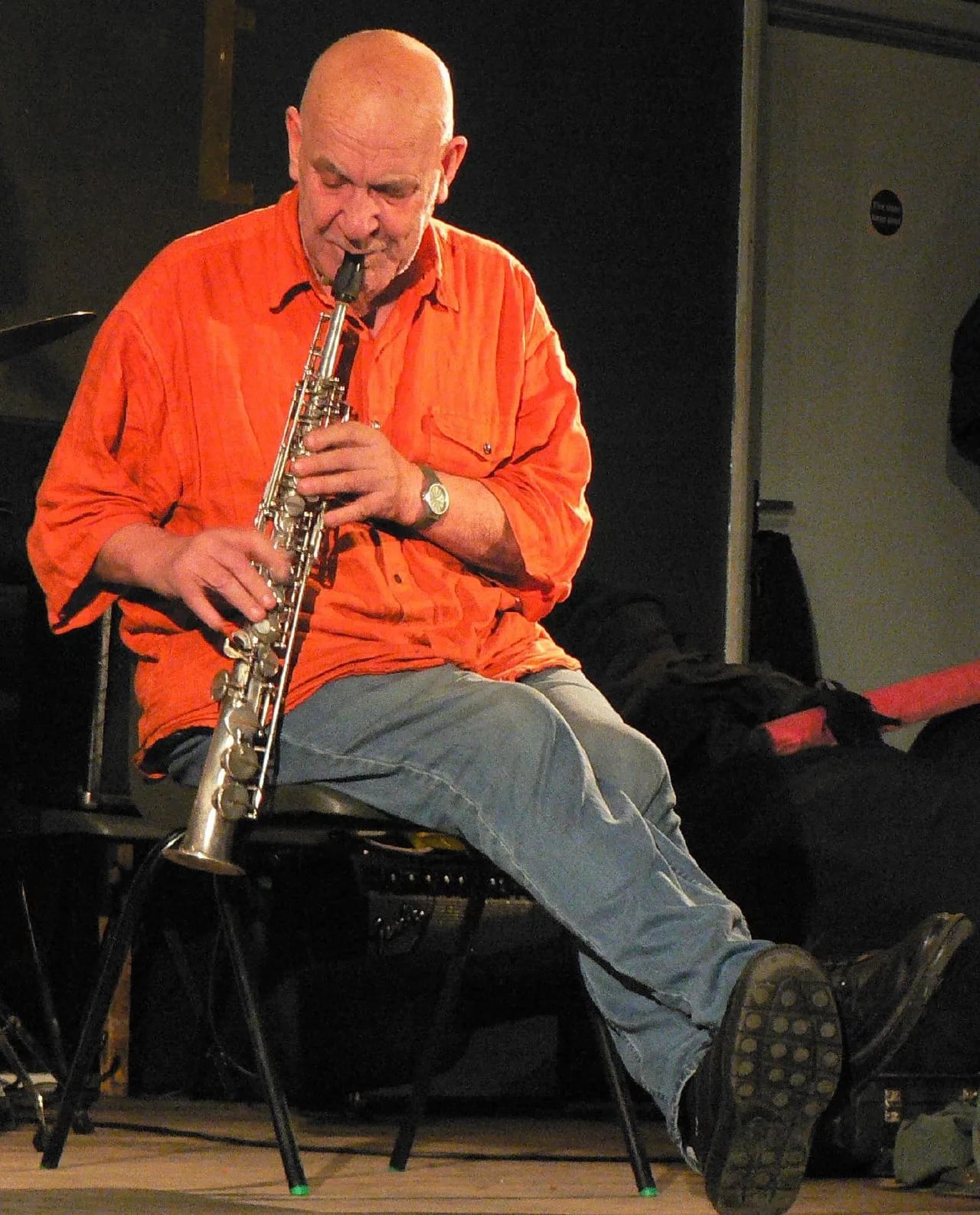 Portrait of Lol Coxhill (1932–2012) – memorial page