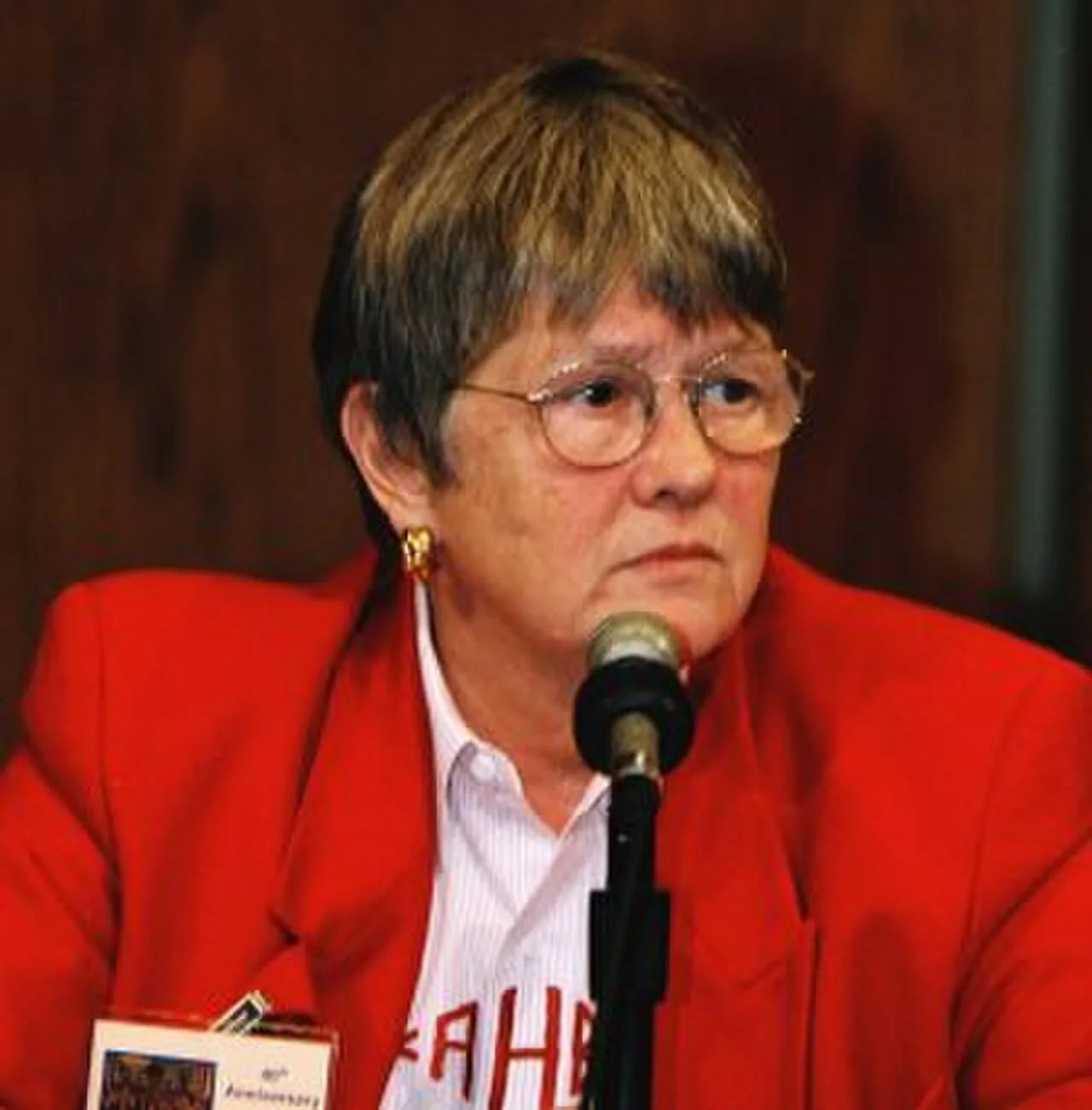 Portrait of Ann Hopkins (1943–2018) – memorial page