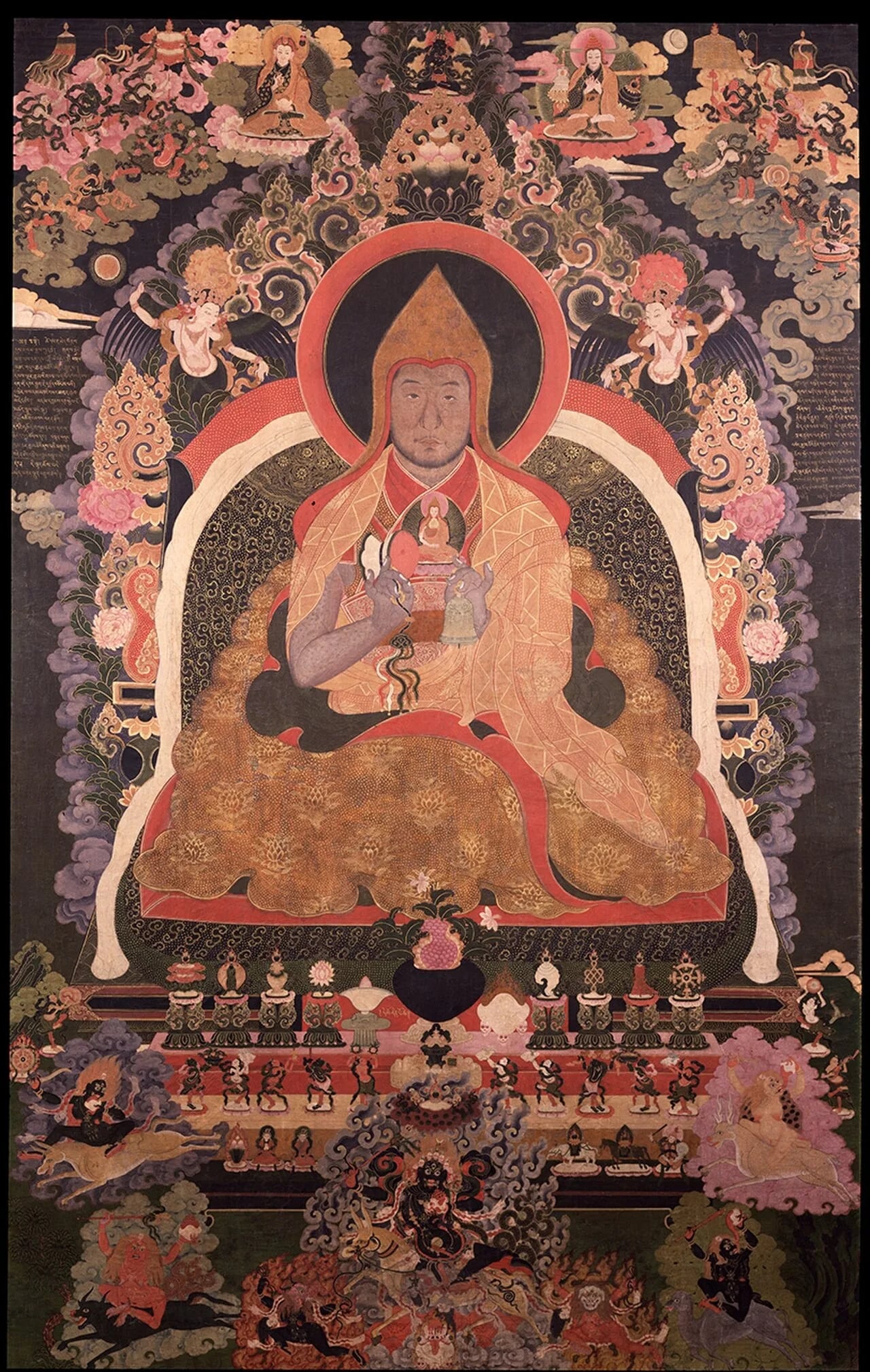 Portrait of Lhawang Tenpai Gyeltsen (1631–1668) – memorial page
