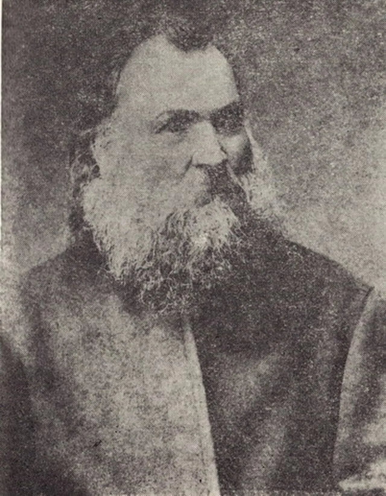 Porträt von Iraclie Porumbescu (1823–1896) – Gedenkseite