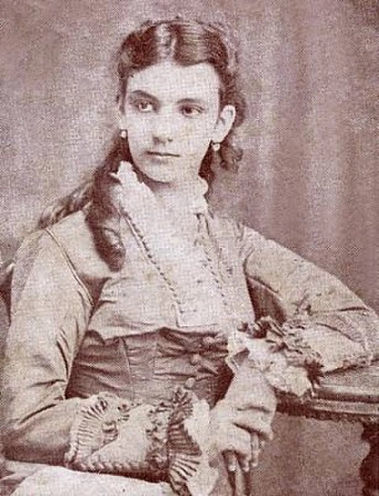 Porträt von María García Granados y Saborío (1860–1878) – Gedenkseite