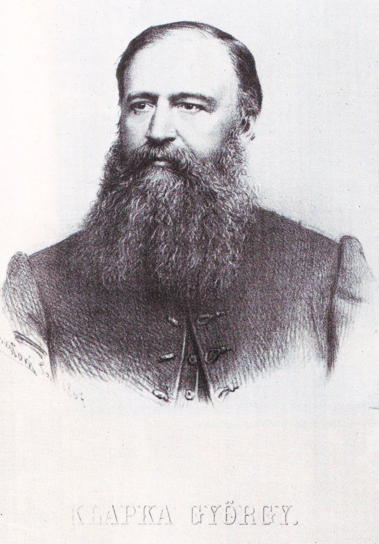 Portrait of György Klapka (1820–1892) – memorial page