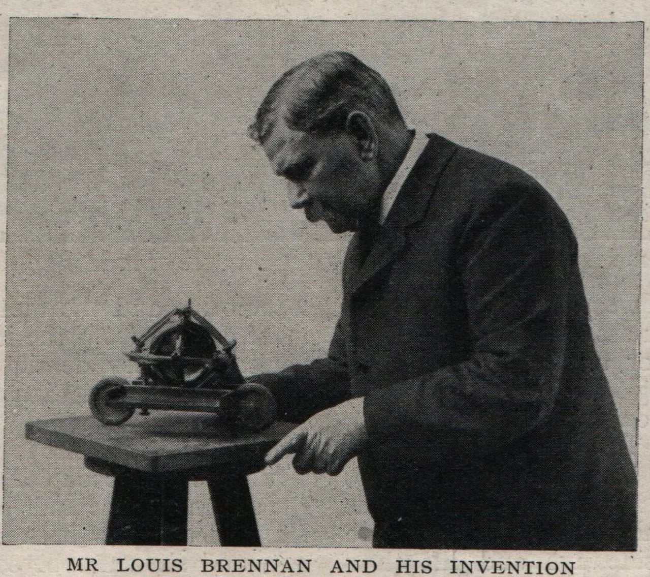 Portrait of Louis Brennan (1852–1932) – memorial page