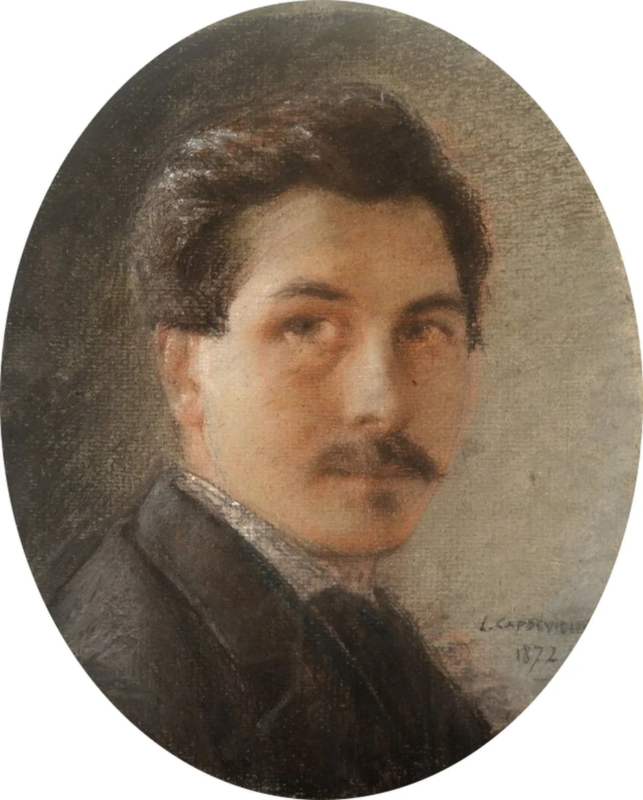 Porträt von Louis Capdevielle (1849–1905) – Gedenkseite