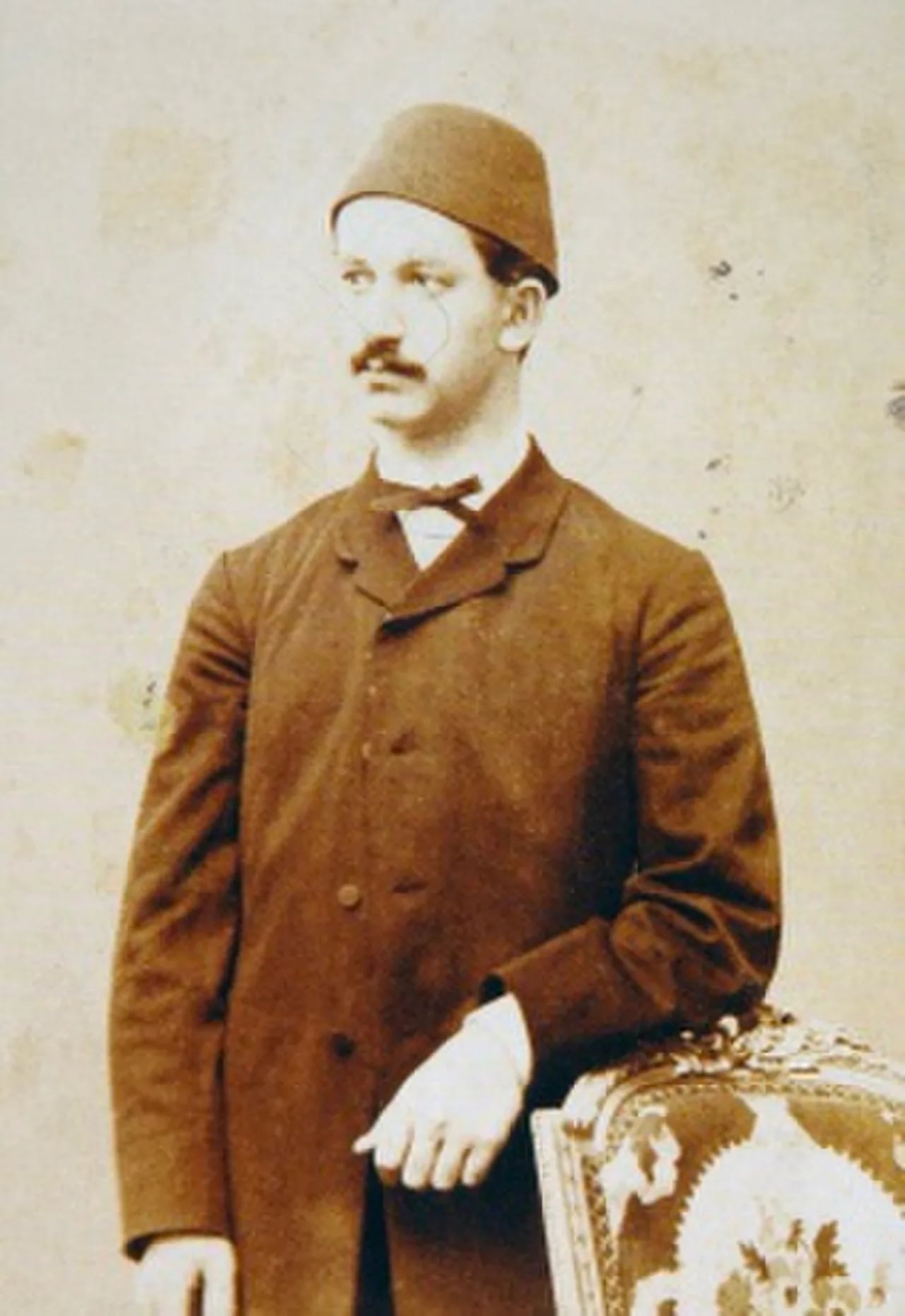 Porträt von Ahmed Kemaleddin (1847–1905) – Gedenkseite