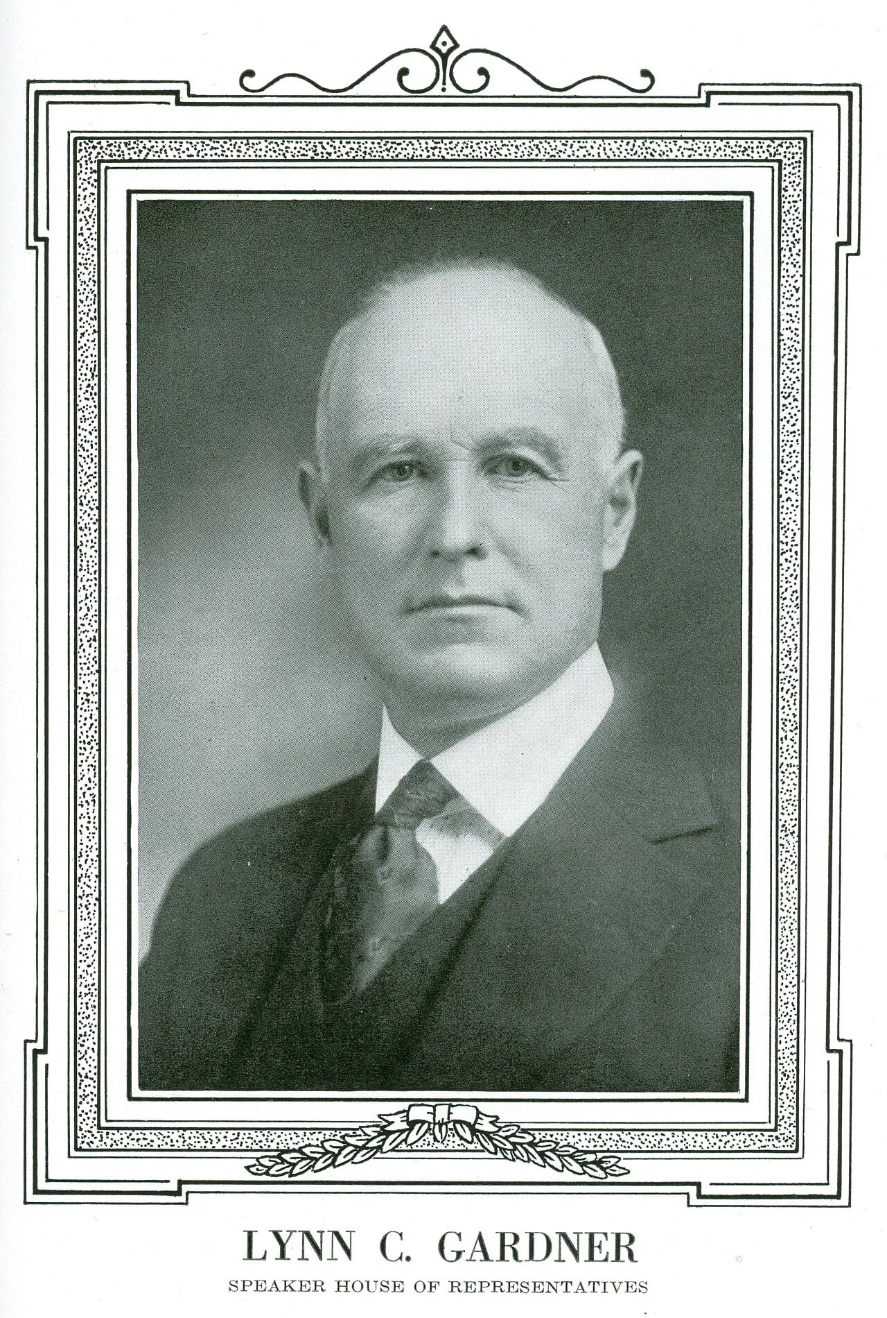 Portrait of Lynn C. Gardner (1877–1948) – memorial page