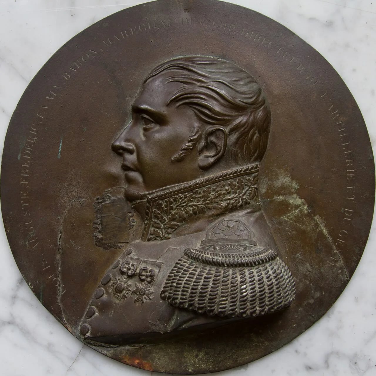 Porträt von Louis Evain (1775–1852) – Gedenkseite