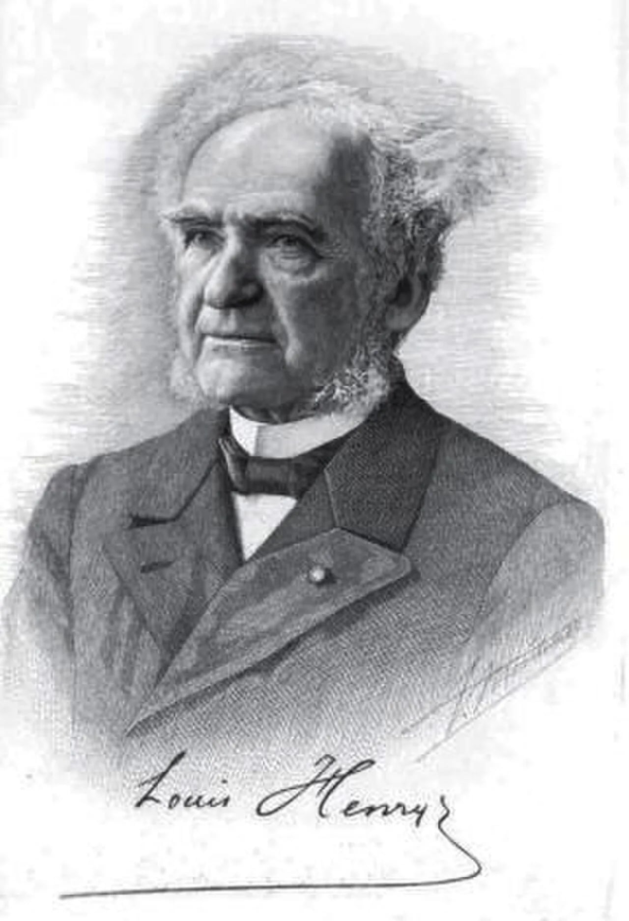 Portrait of Louis Henry (1834–1913) – memorial page