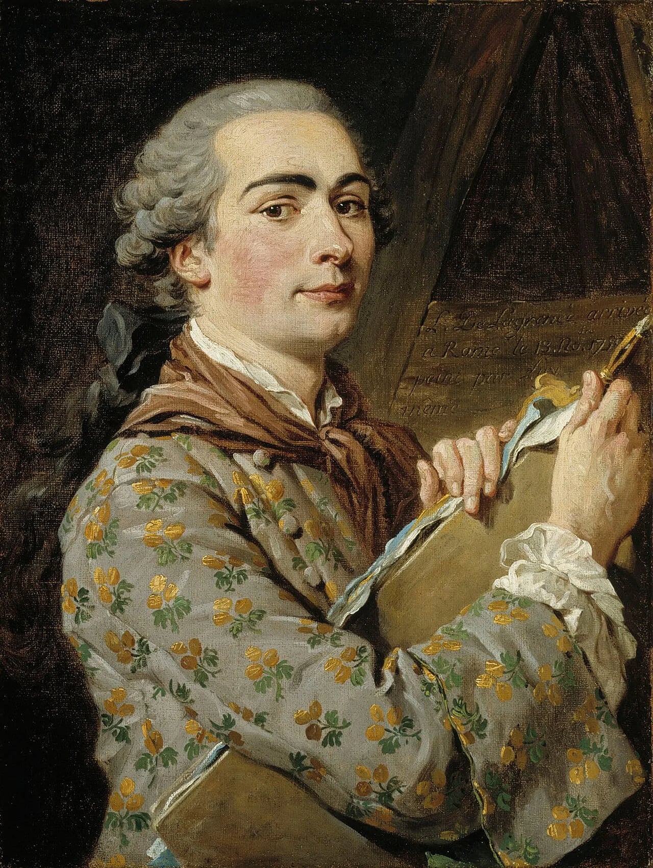Portrait of Louis Jean François Lagrenée (1725–1805) – memorial page