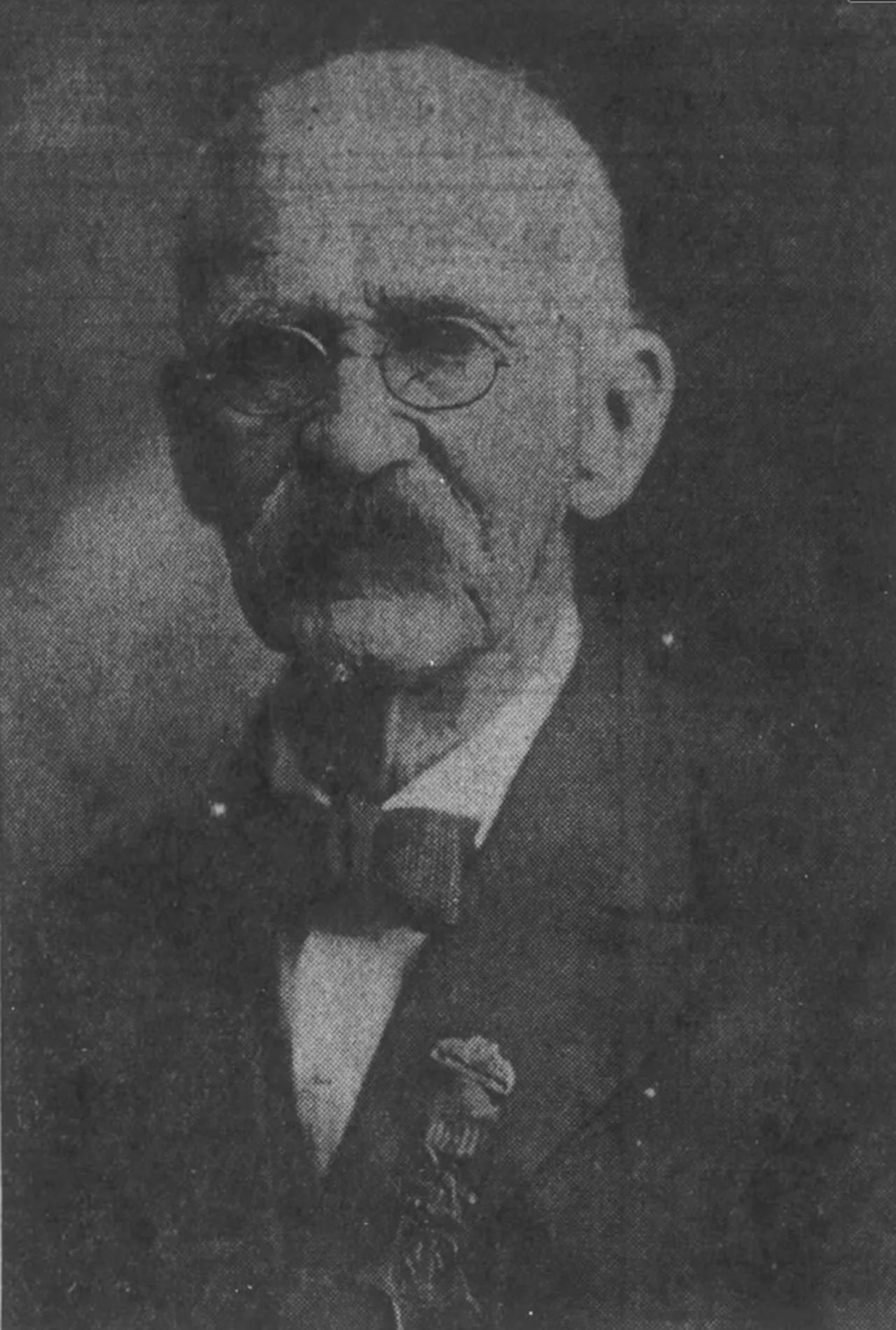 Porträt von Thomas J. Ward (1837–1924) – Gedenkseite