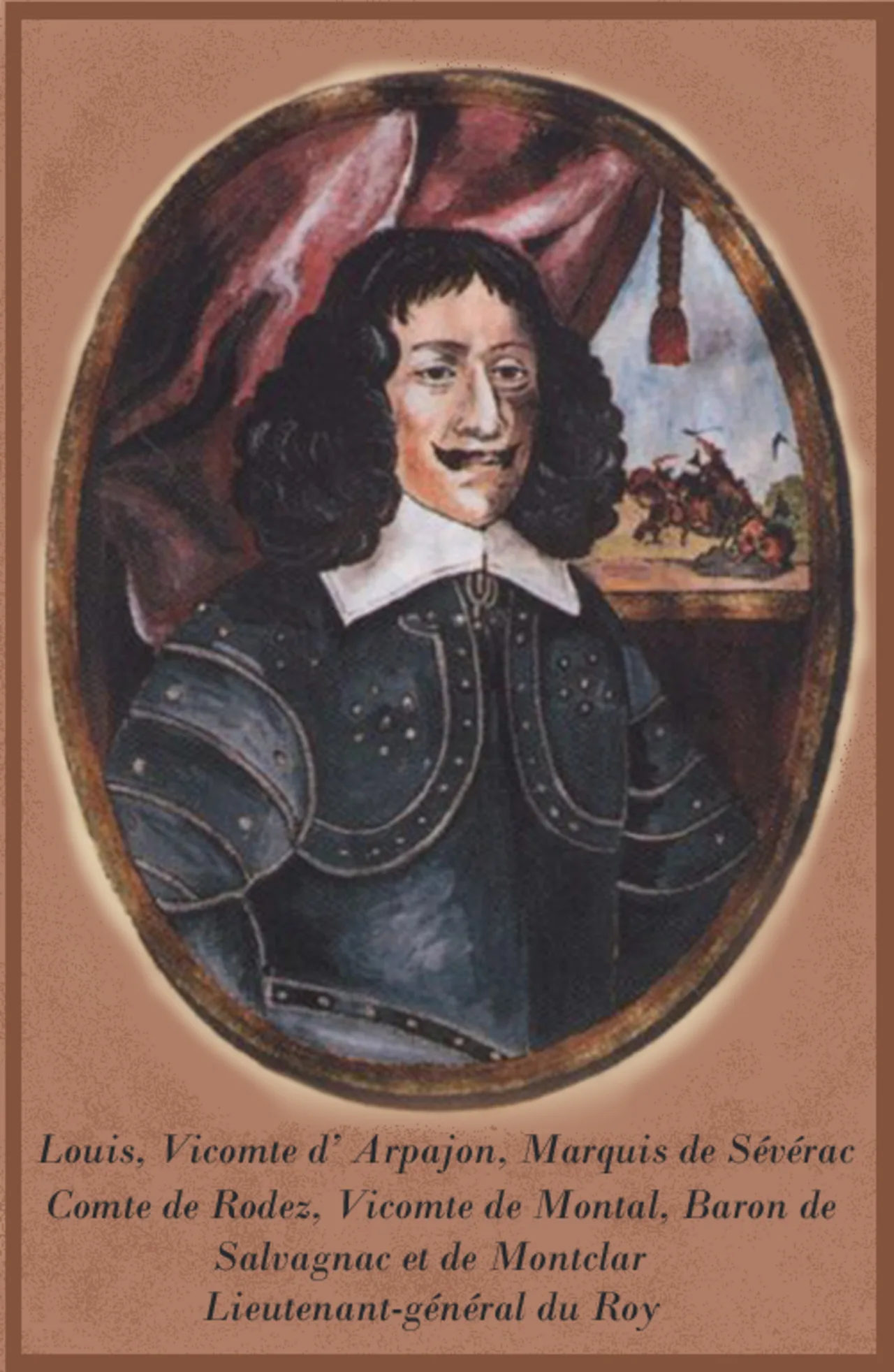 Portrait of Louis d’Arpajon (1590–1679) – memorial page