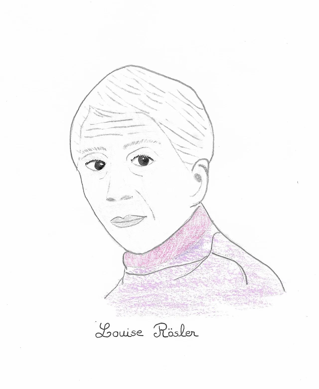 Portrait of Louise Rösler (1907–1993) – memorial page
