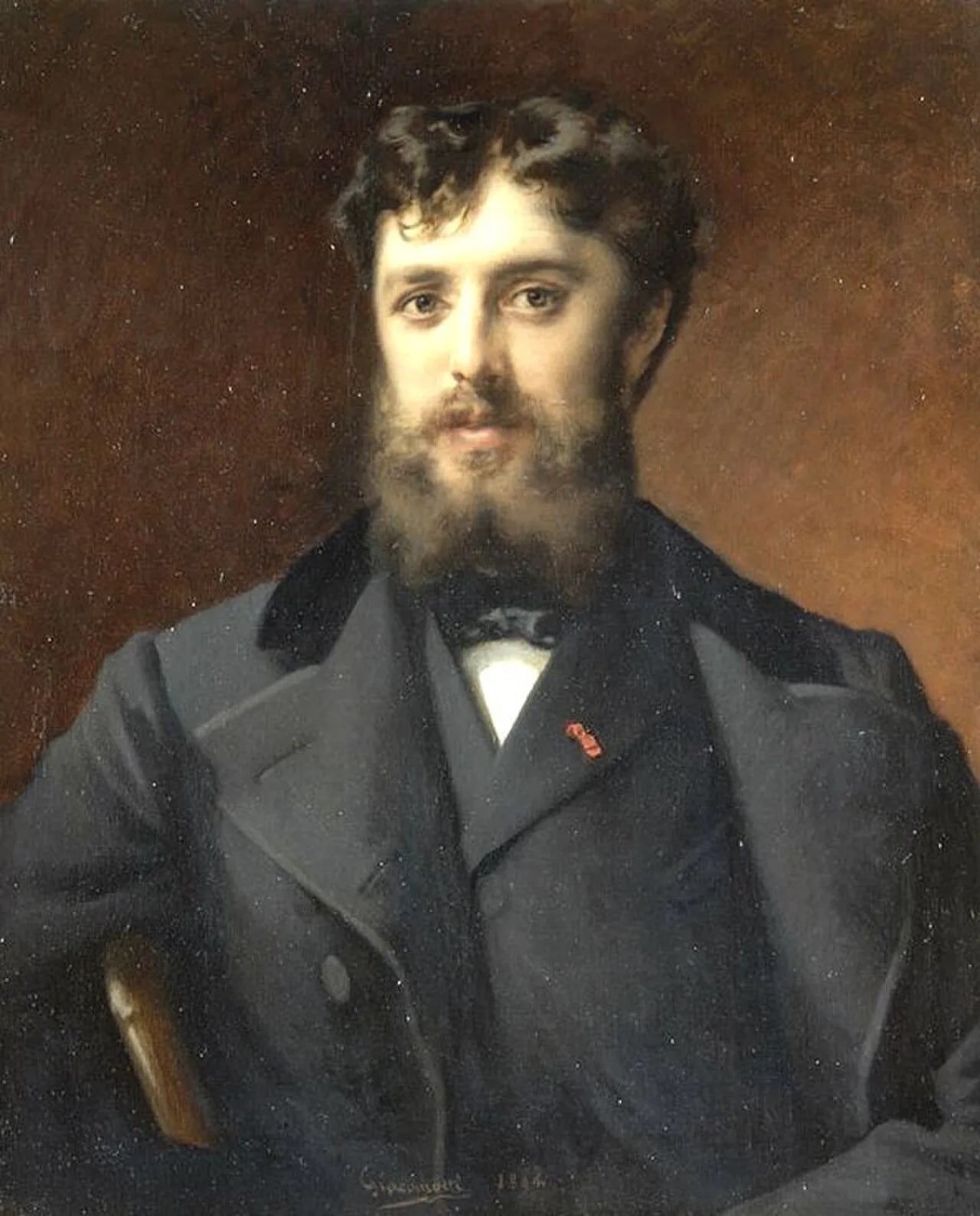 Portrait of Lucien Magne (1849–1916) – memorial page