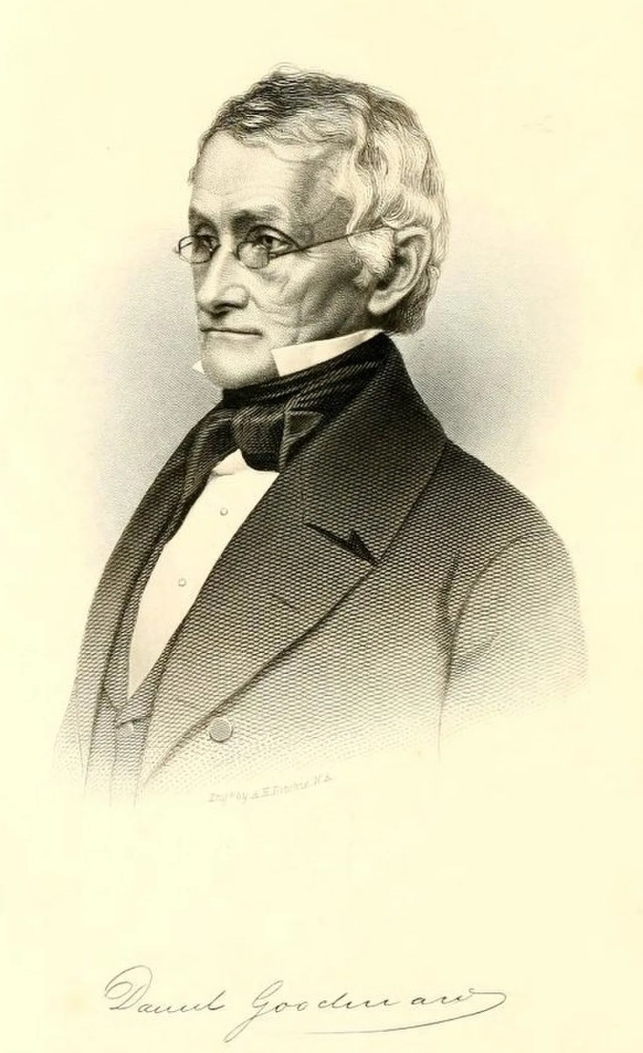Portrait of Daniel Goodenow (1793–1863) – memorial page