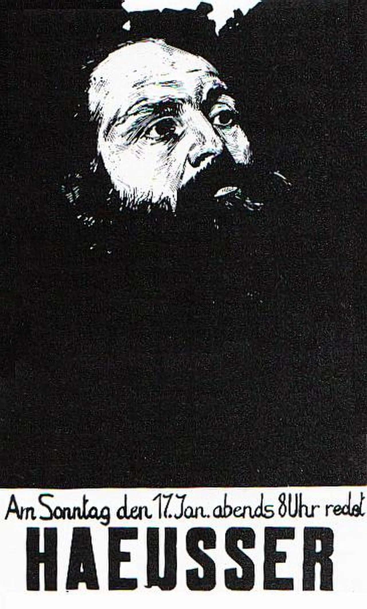 Porträt von Ludwig Christian Haeusser (1881–1927) – Gedenkseite