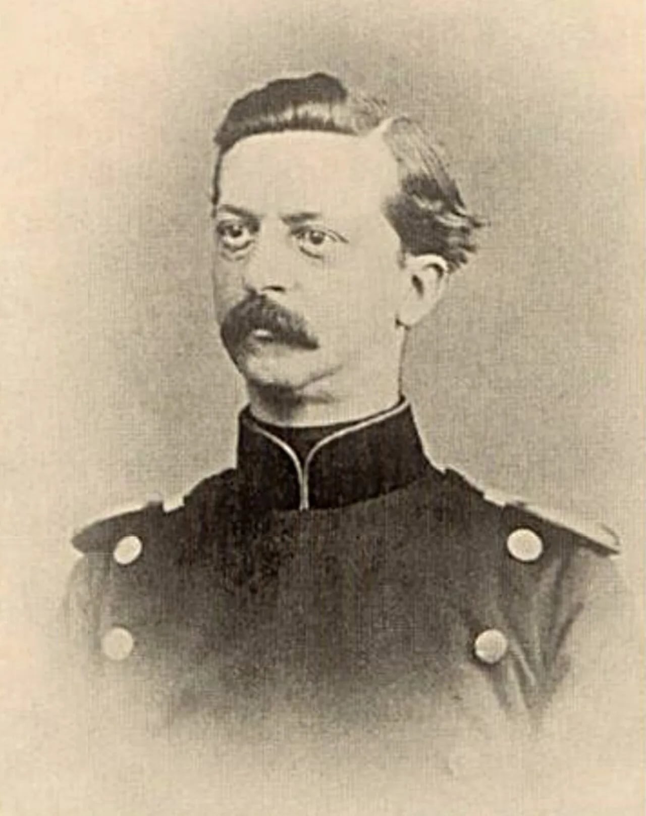 Portrait of Ludwig Hölzermann (1830–1870) – memorial page
