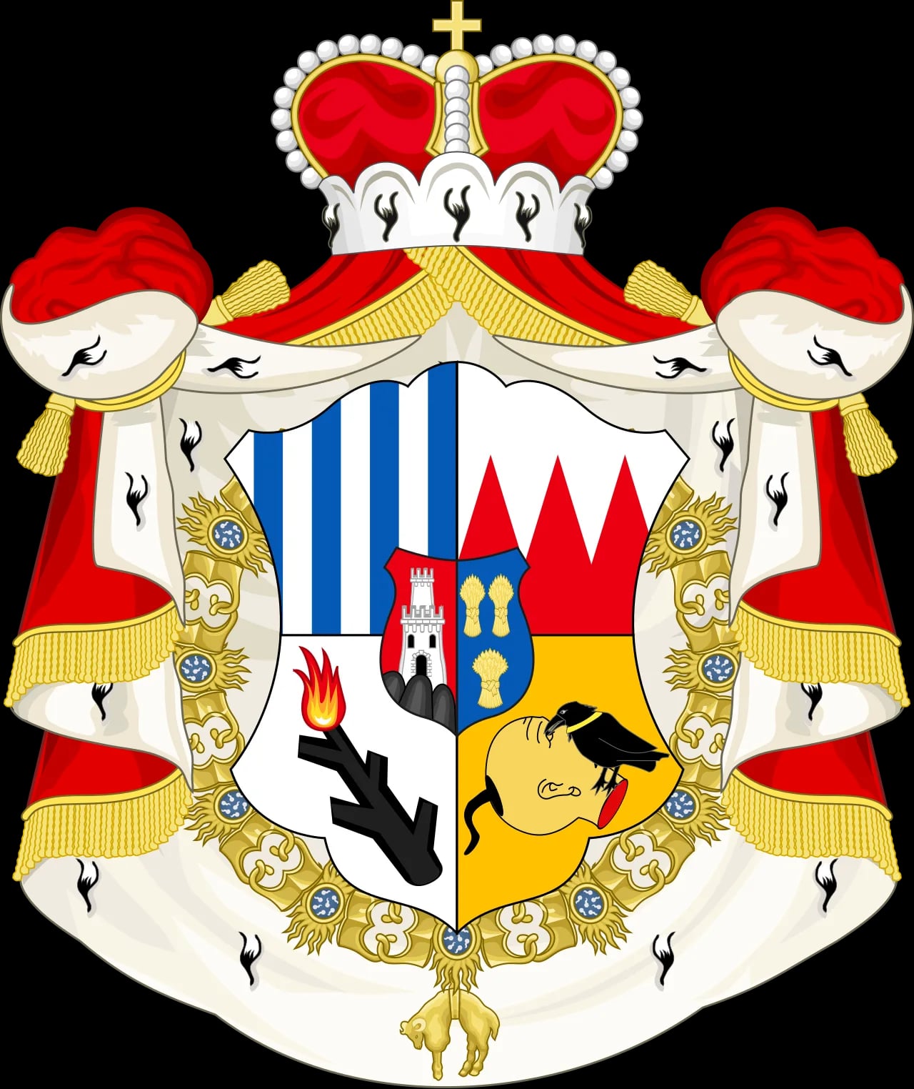 Porträt von Heinrich Karl Borromäus Maria Franz von Sales zu Schwarzenberg (1903–1965) – Gedenkseite