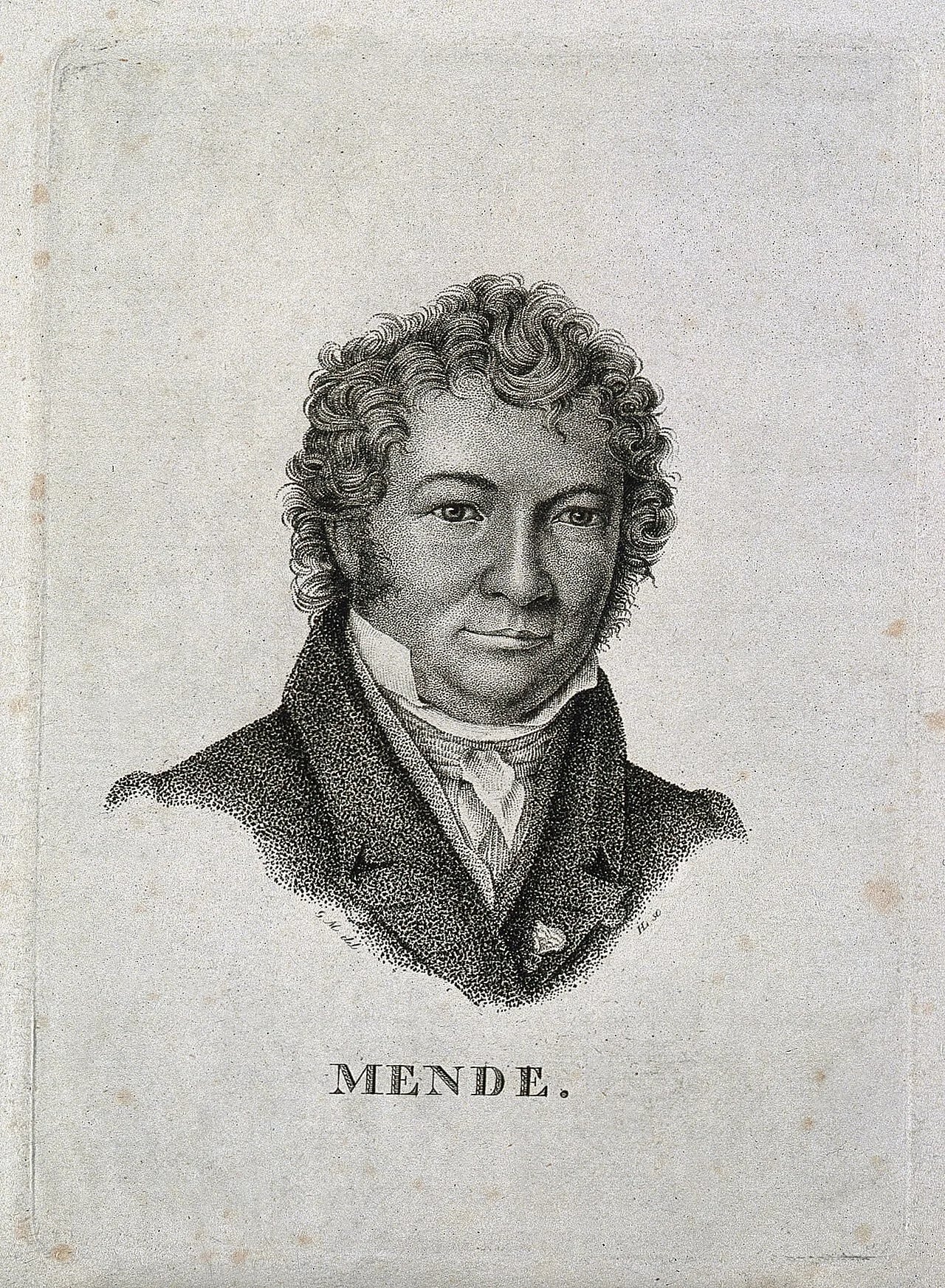 Portrait of Ludwig Julius Caspar Mende (1779–1832) – memorial page