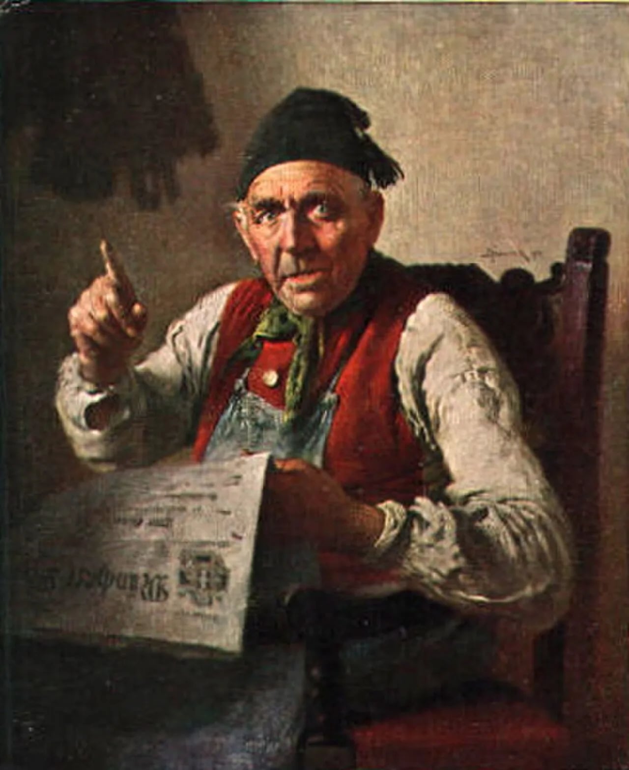 Porträt von Ludwig Kandler (1856–1927) – Gedenkseite
