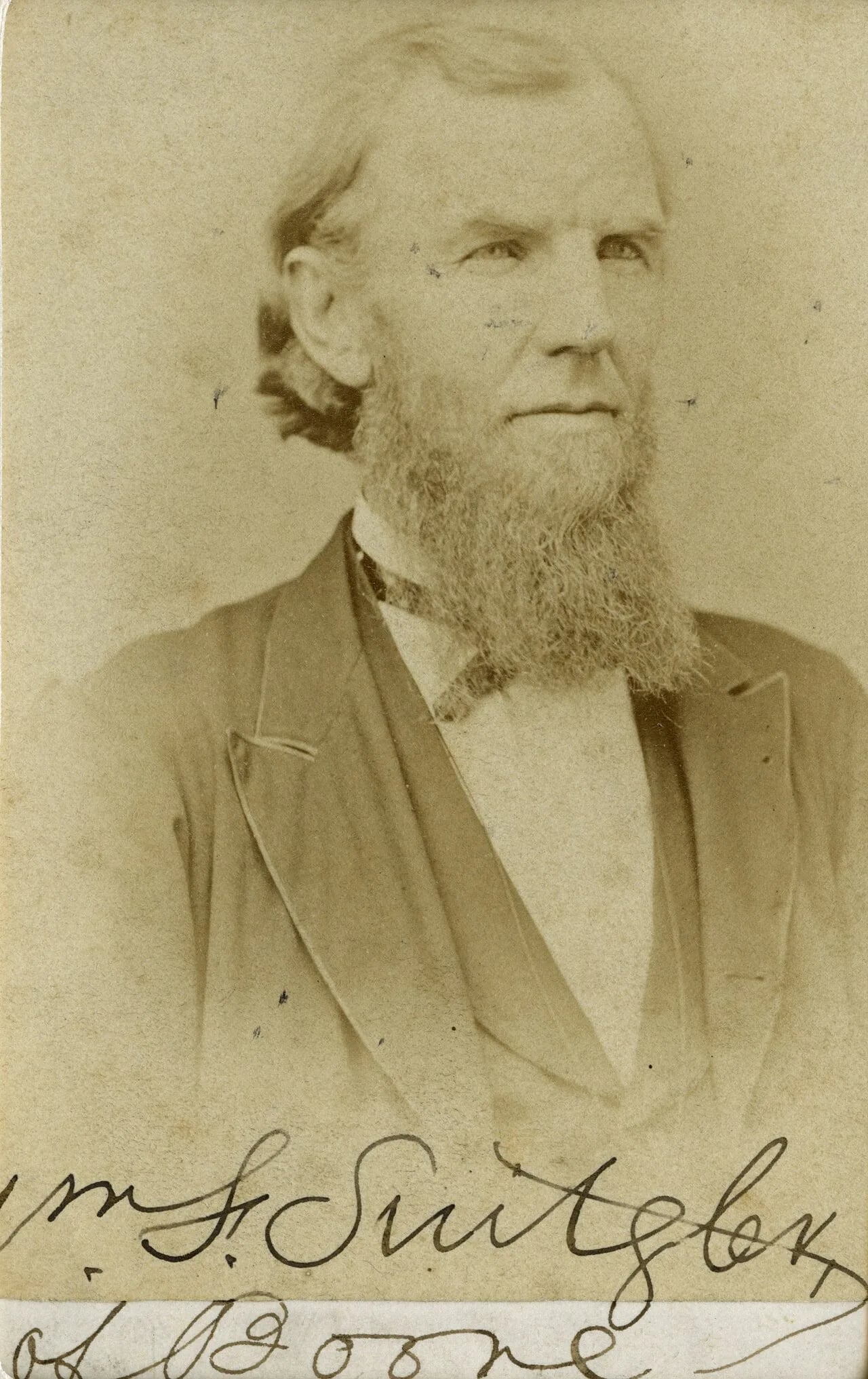 Porträt von William Franklin Switzler (1819–1906) – Gedenkseite