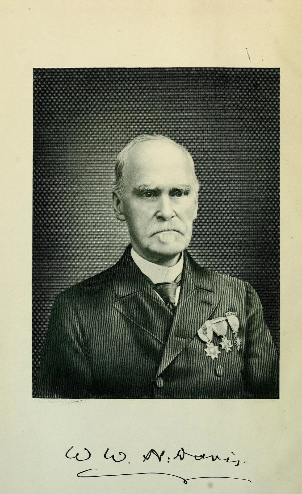 Portrait of William Watts Hart Davis (1820–1910) – memorial page