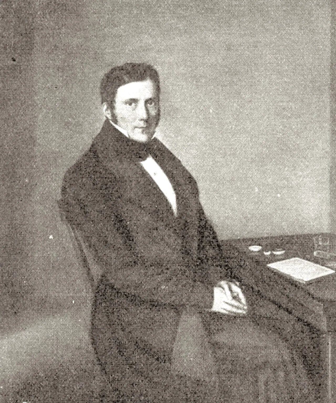 Porträt von Ludwig Schulthess (1805–1844) – Gedenkseite