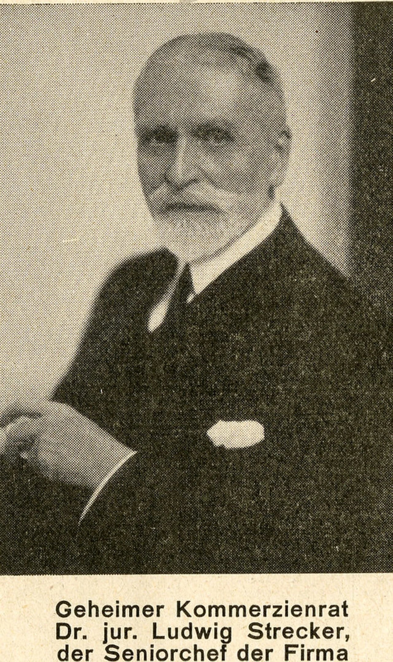 Portrait of Ludwig Strecker der Ältere (1853–1943) – memorial page