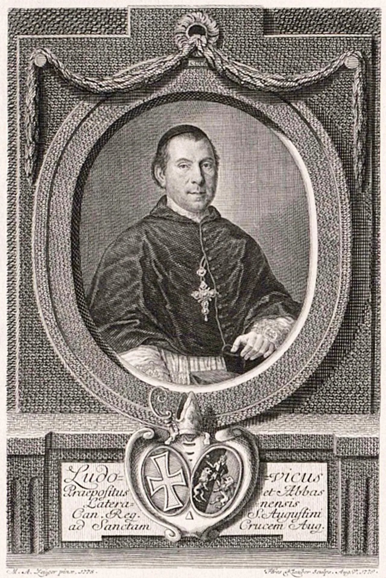 Porträt von Ludwig Zöschinger (1731–1806) – Gedenkseite