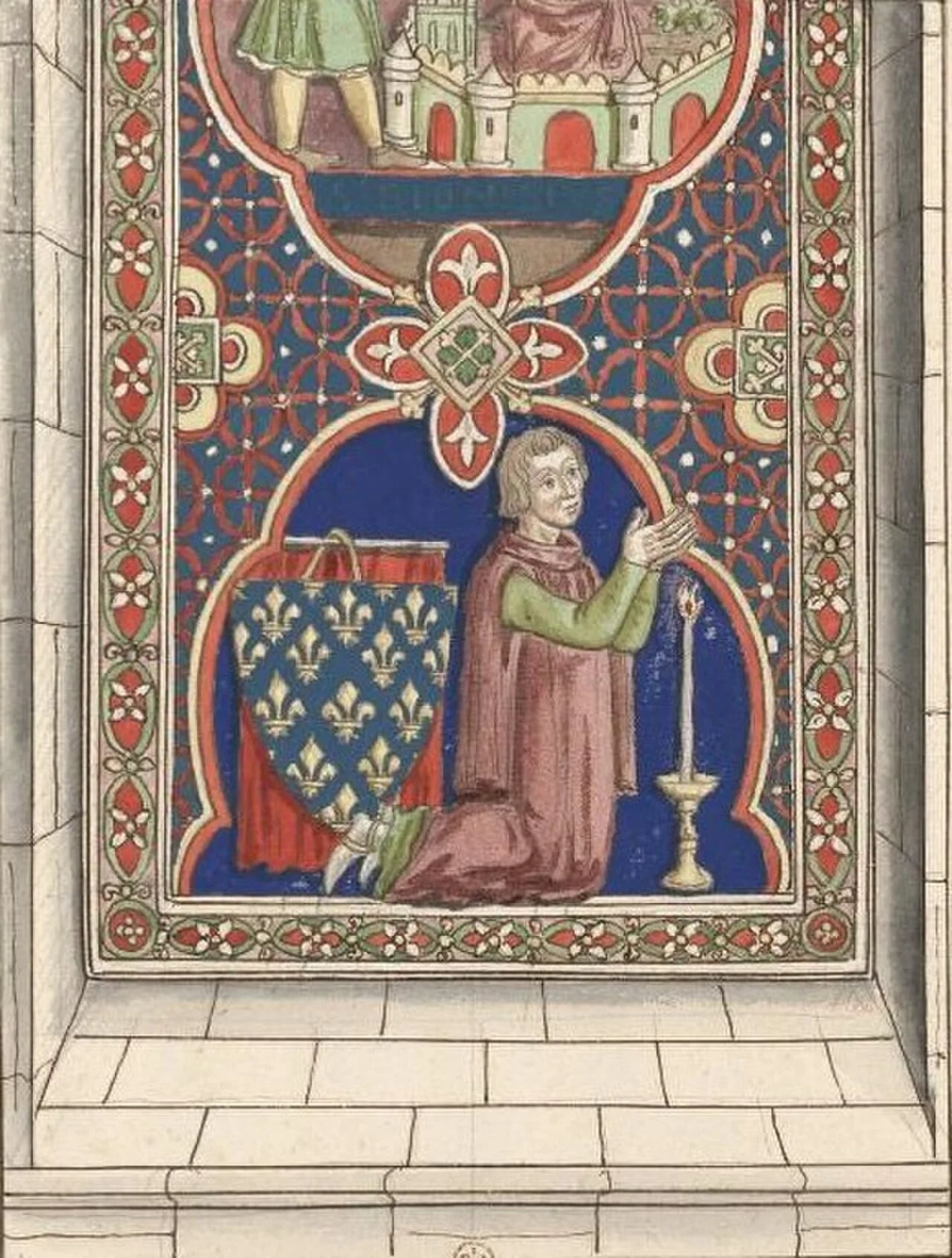 Portrait of Ludwig von Frankreich (1244–1260) – memorial page