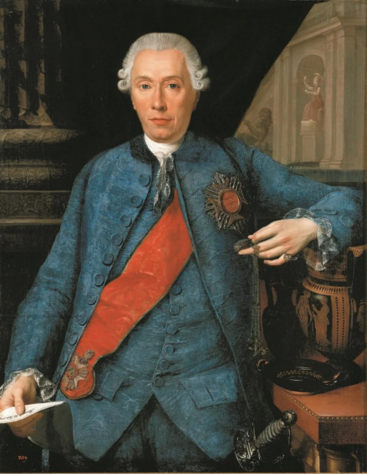 Portrait of Ludwig zu Salm-Salm (1721–1778) – memorial page