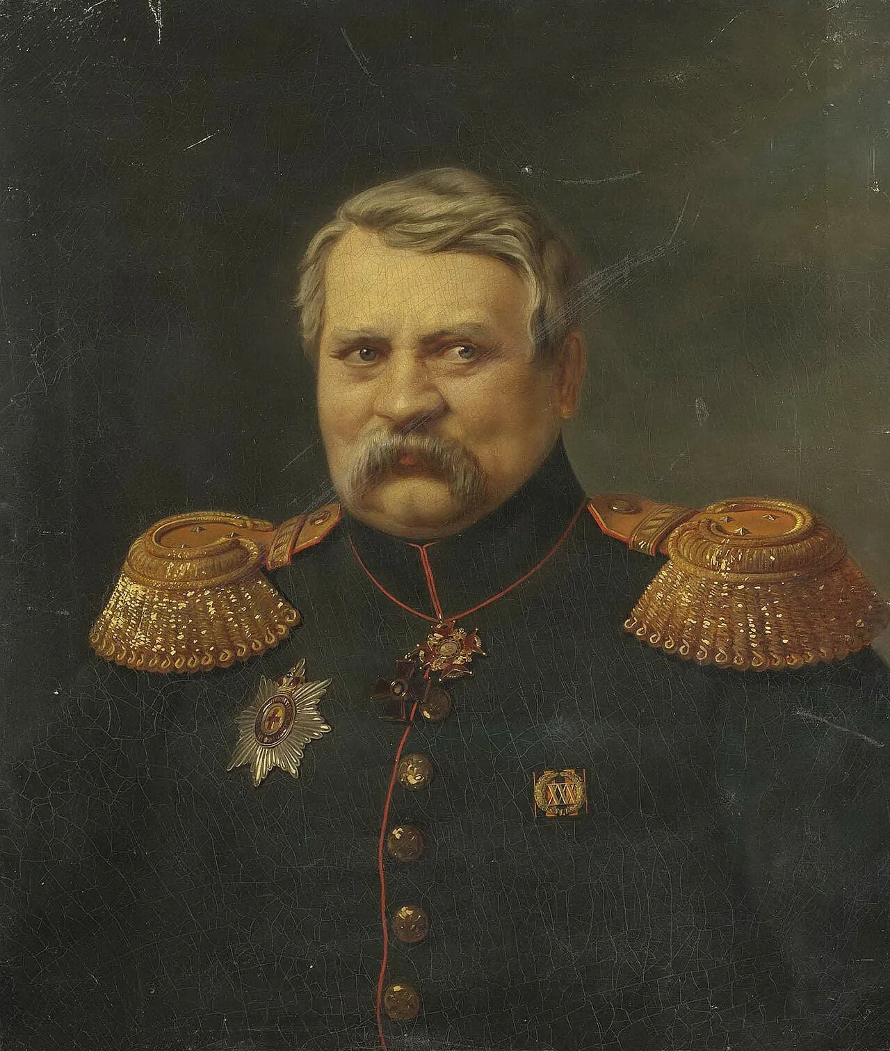 Portrait of Georg von Wessel (1796–1853) – memorial page