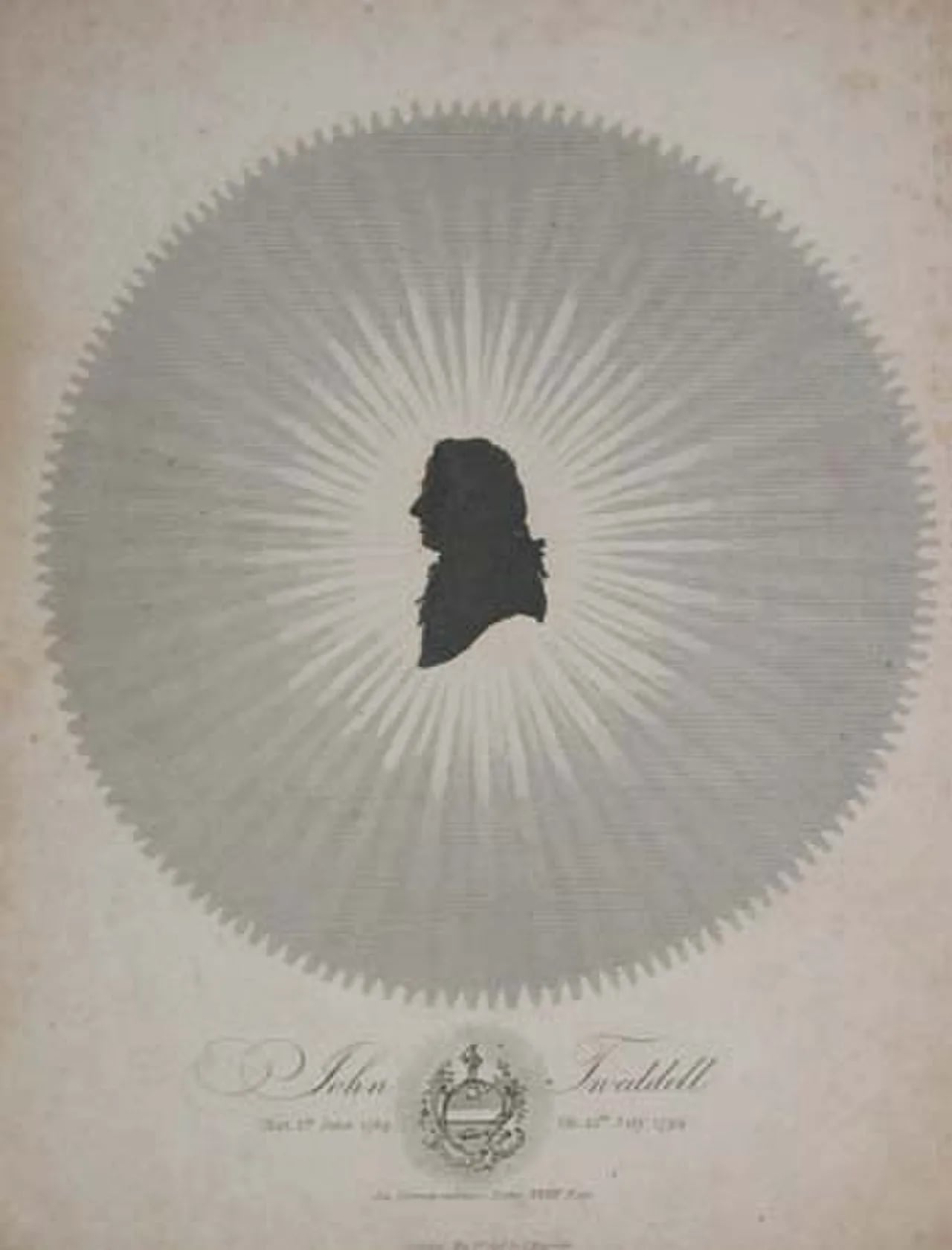 Porträt von John Tweddell (1769–1799) – Gedenkseite
