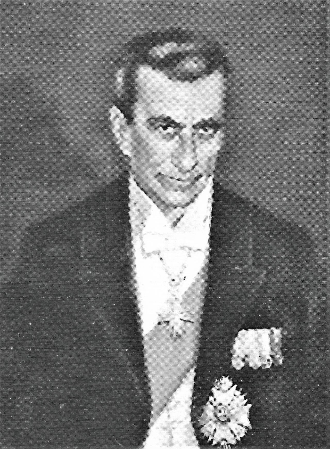 Porträt von Diego de Sterlich Aliprandi (1898–1976) – Gedenkseite