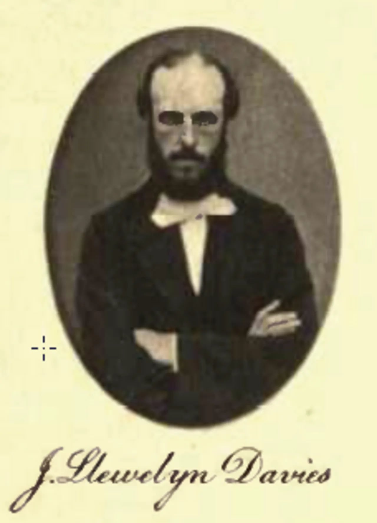 Porträt von Llewelyn Davies (1826–1916) – Gedenkseite