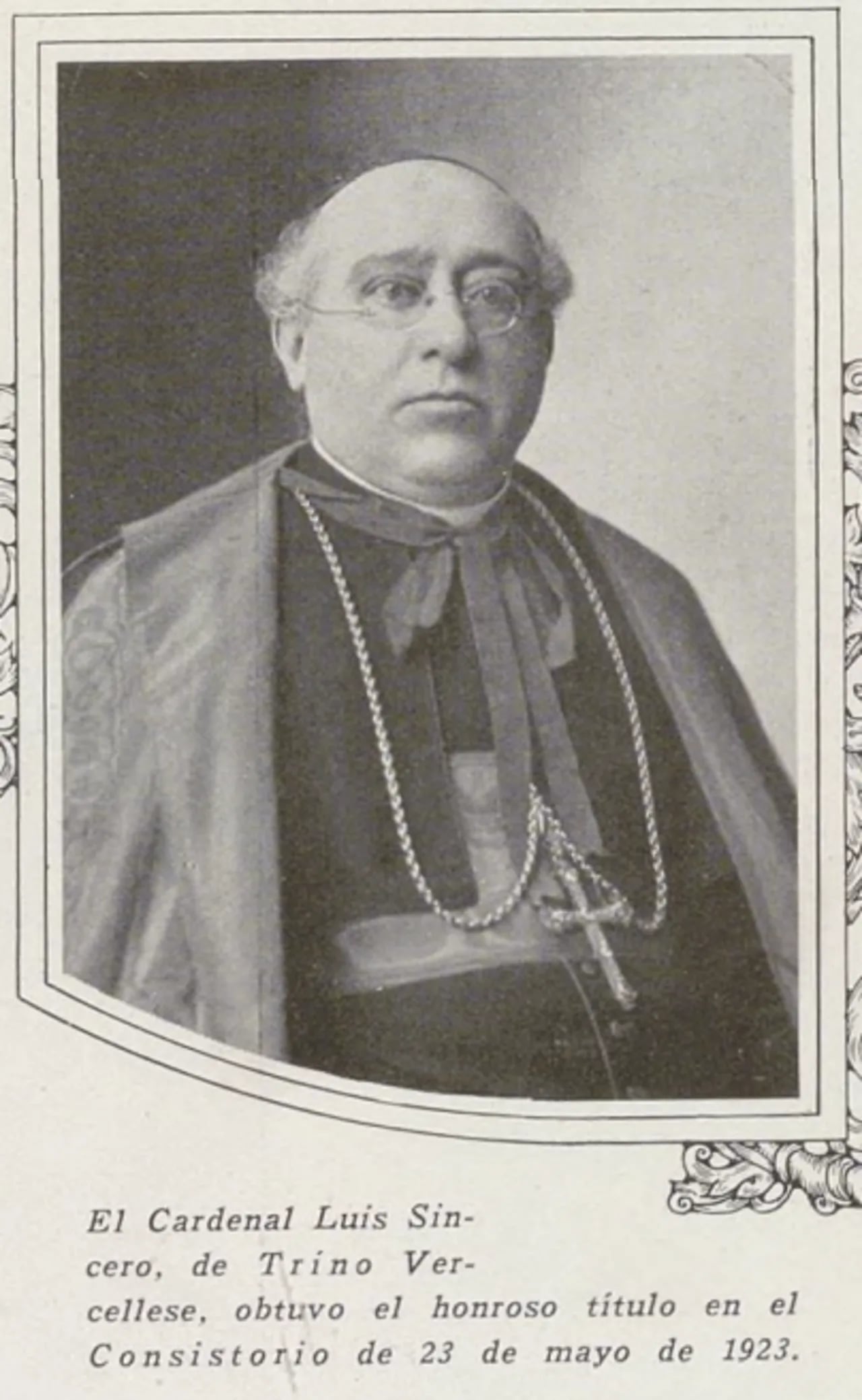 Portrait of Luigi Sincero (1870–1936) – memorial page