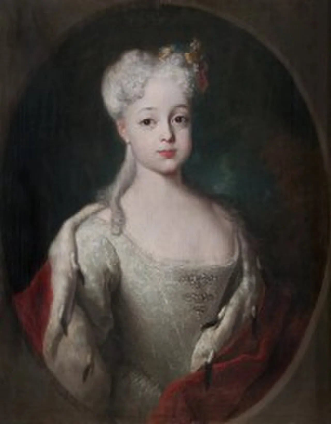 Porträt von Luise von Anhalt-Dessau (1709–1732) – Gedenkseite
