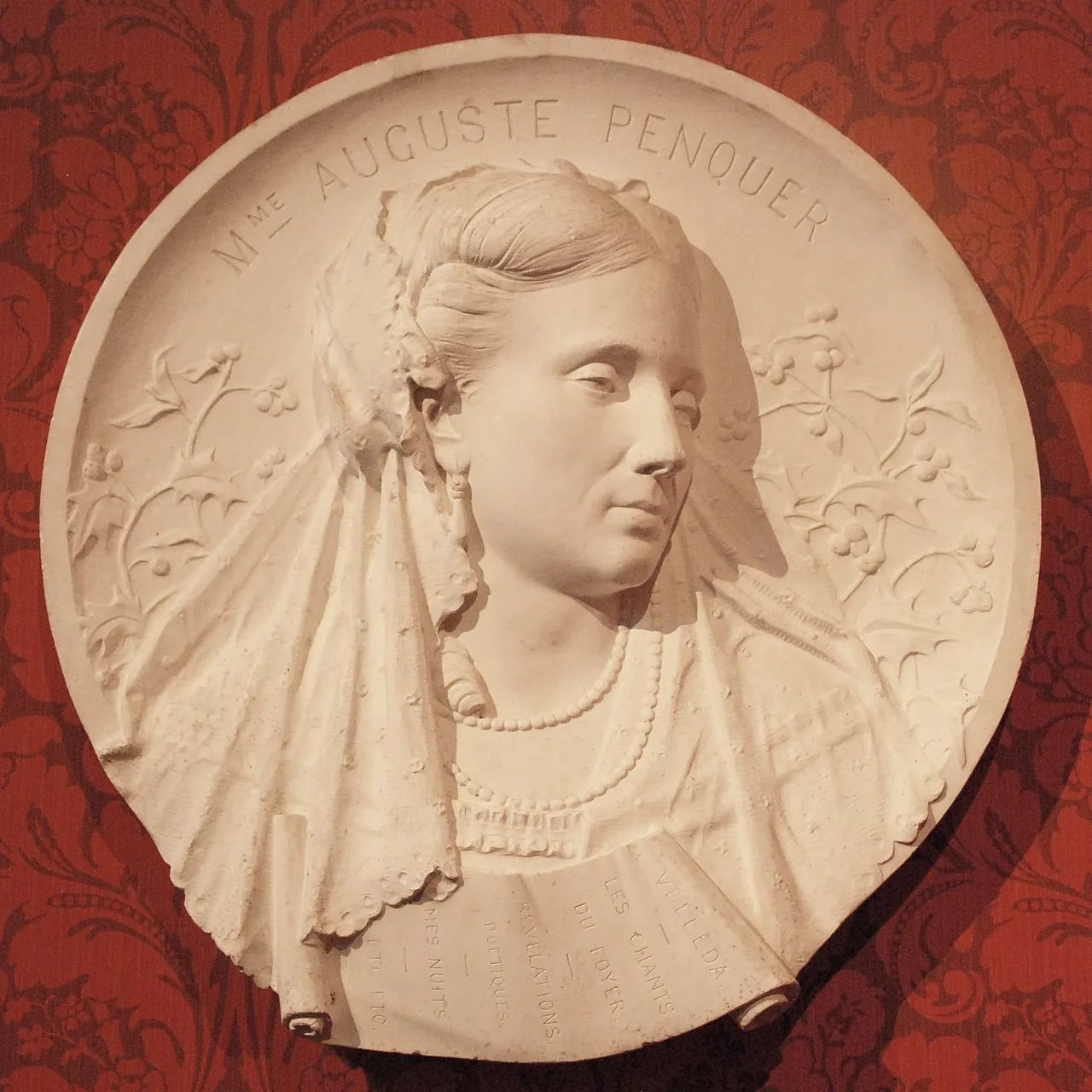 Porträt von Léocadie Salaün-Penquer (1817–1889) – Gedenkseite