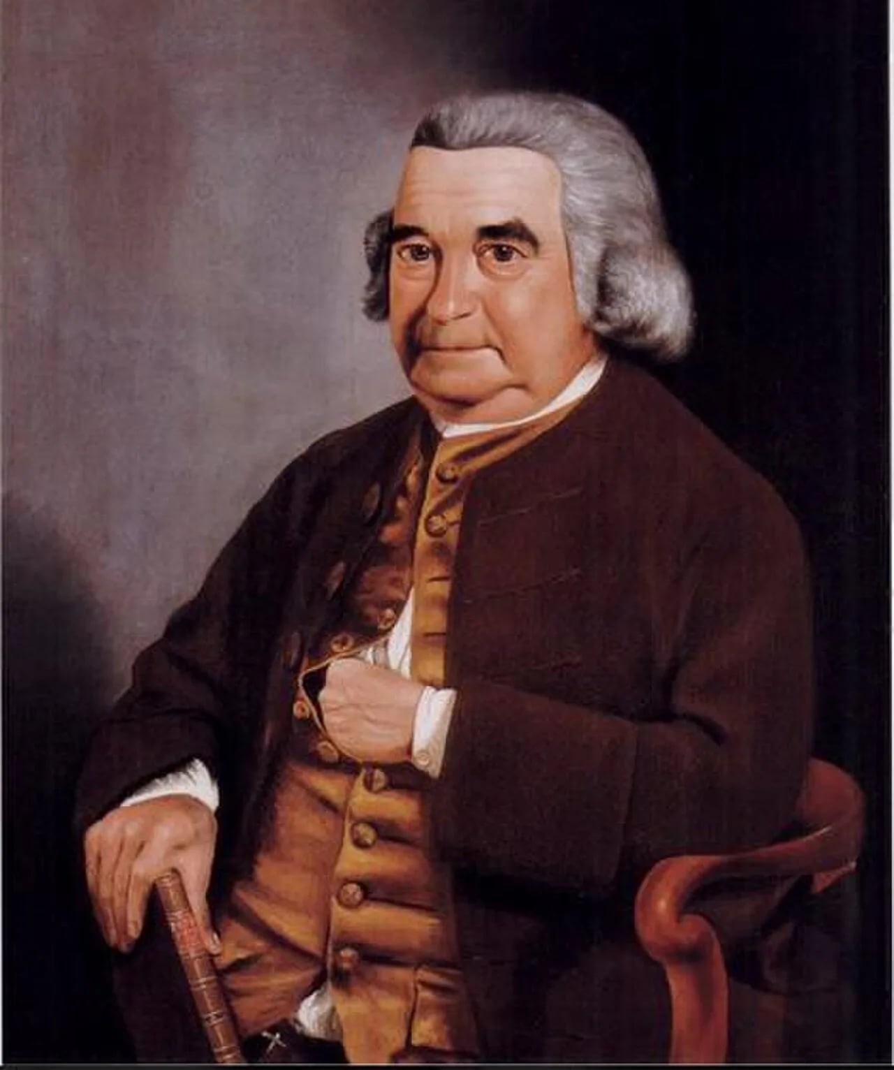 Porträt von Abraham Redwood (1709–1788) – Gedenkseite