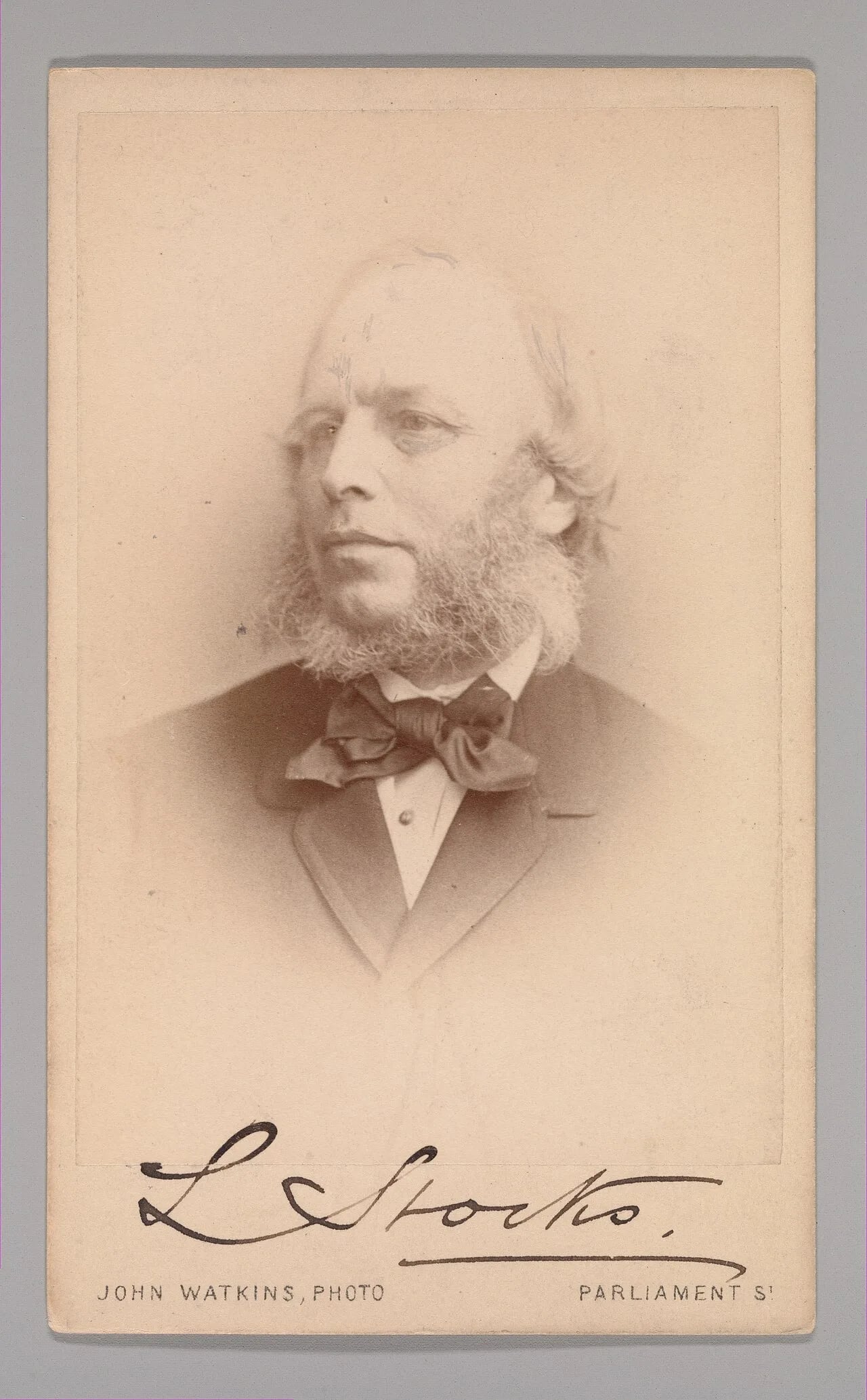 Portrait of Lumb Stocks (1812–1892) – memorial page