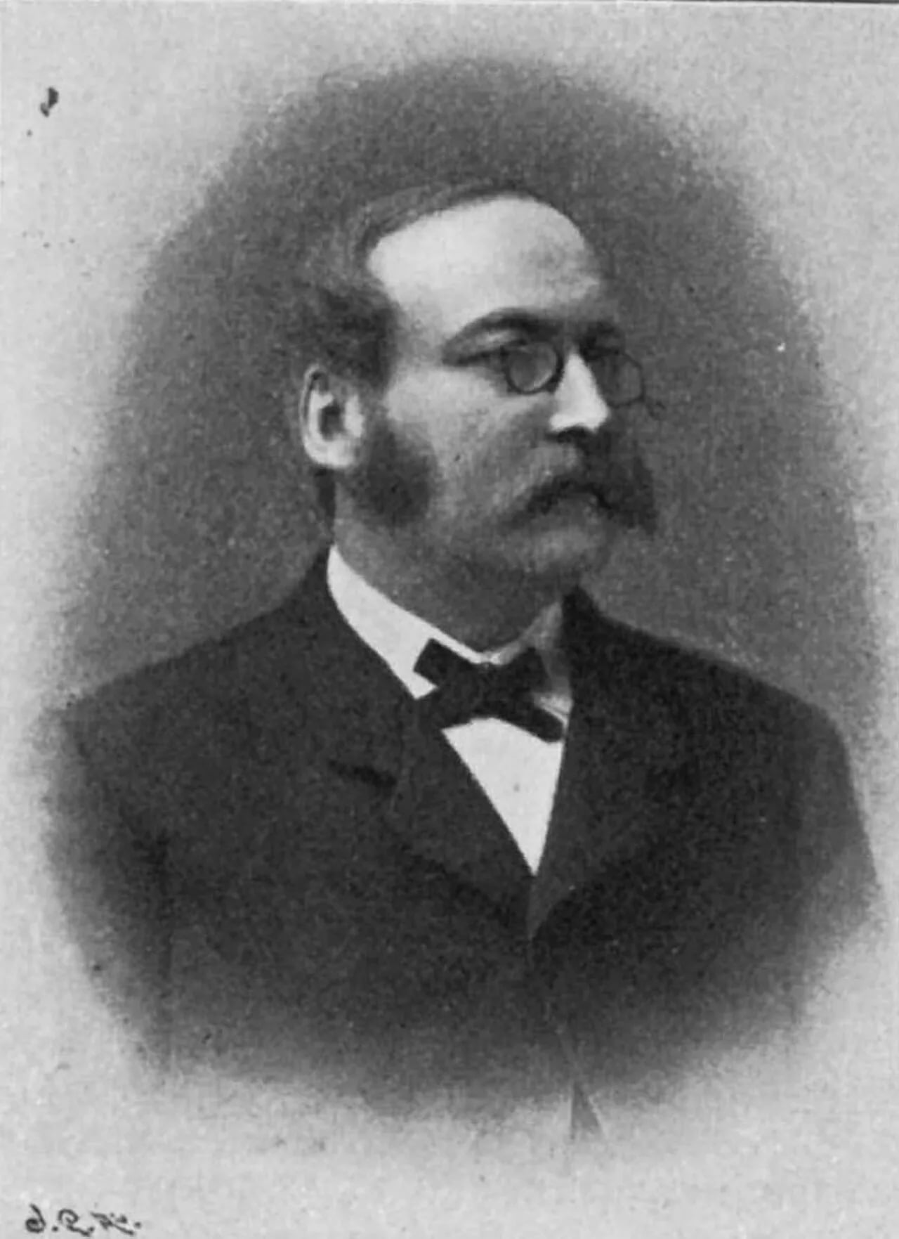 Porträt von Magnus Ragnar Bruzelius (1832–1902) – Gedenkseite