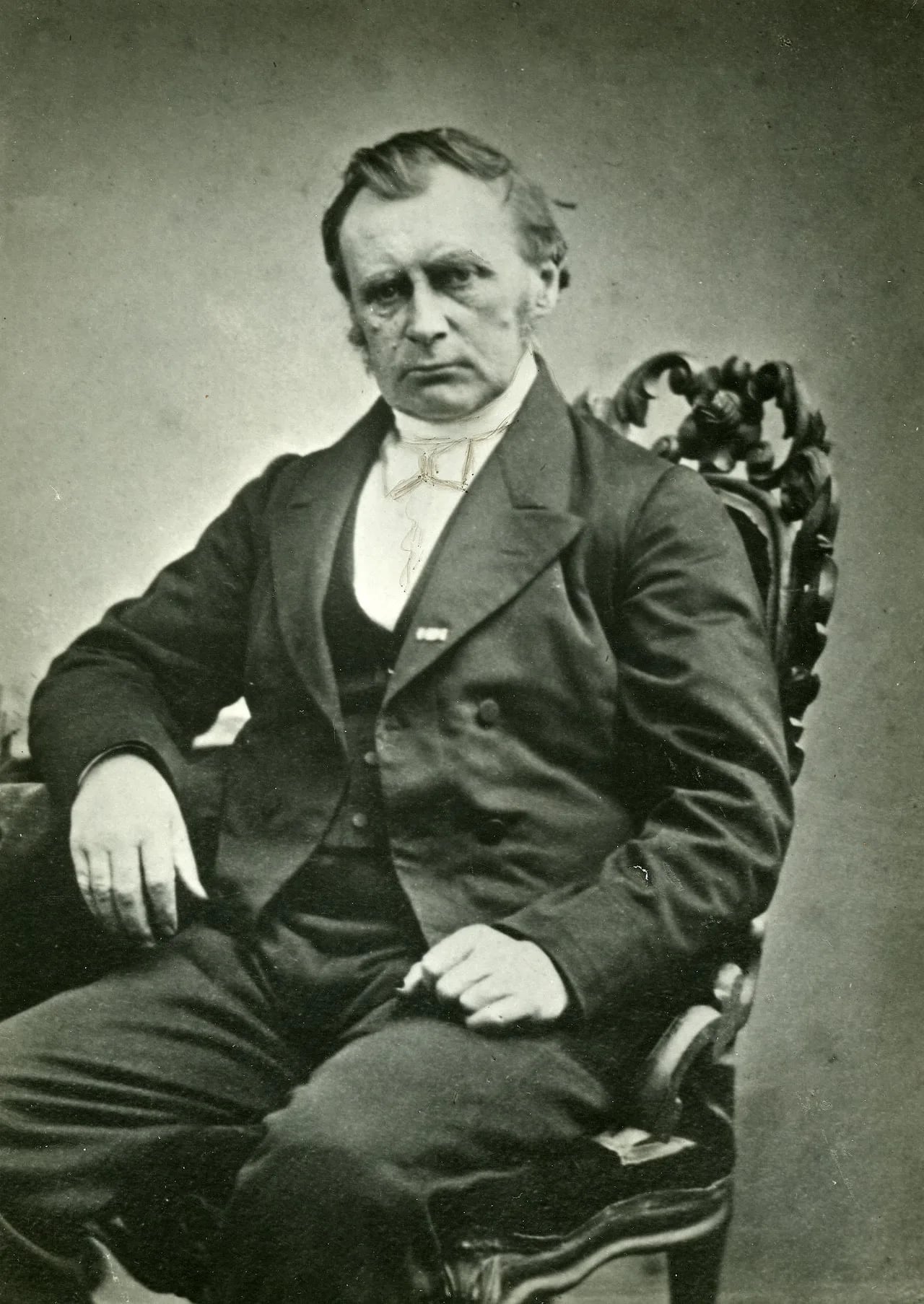 Porträt von Albartus Telting (1803–1863) – Gedenkseite