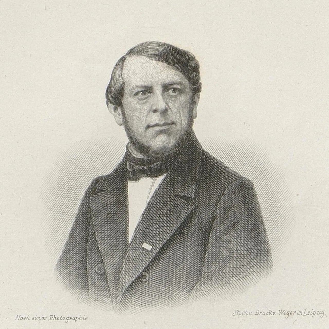 Portrait of Wilhelm Tschirch (1818–1892) – memorial page